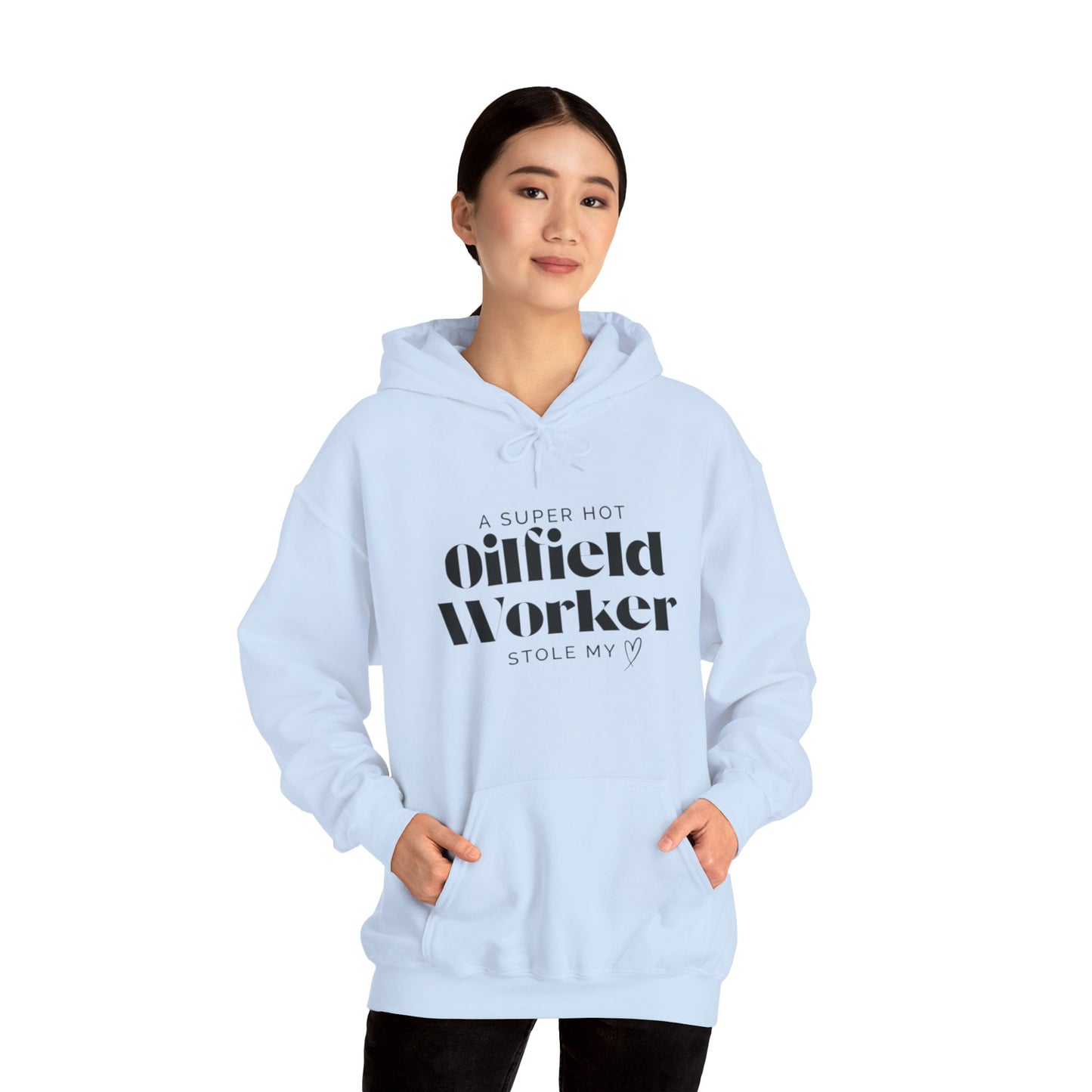 'Superhot Oilfield Worker Stole My Heart' Sweater - Funny Spouse, Wives, Girlfriends Sweater