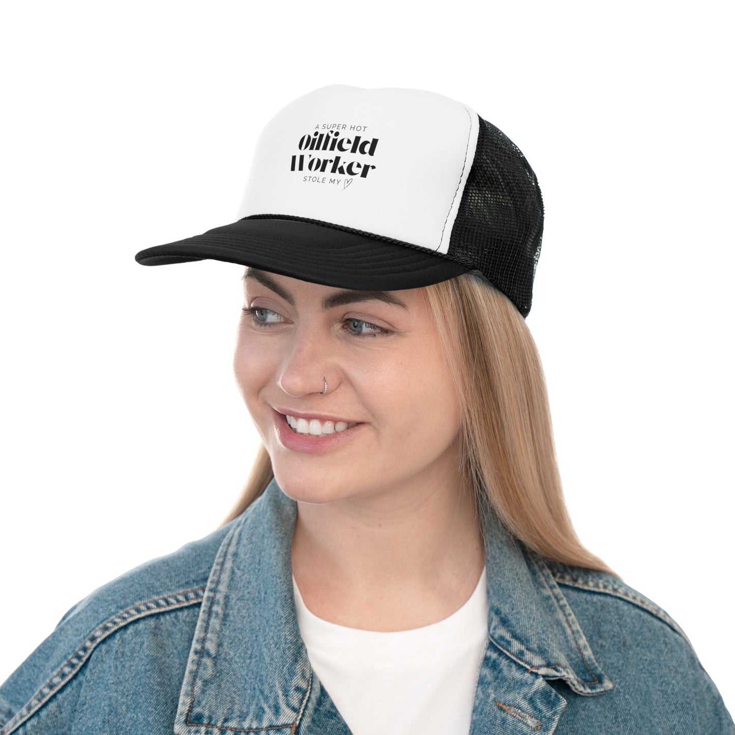 'Superhot Oilfield Worker Stole My Heart' Women’s Hat, Wife, Girlfriend, Spouse Gift