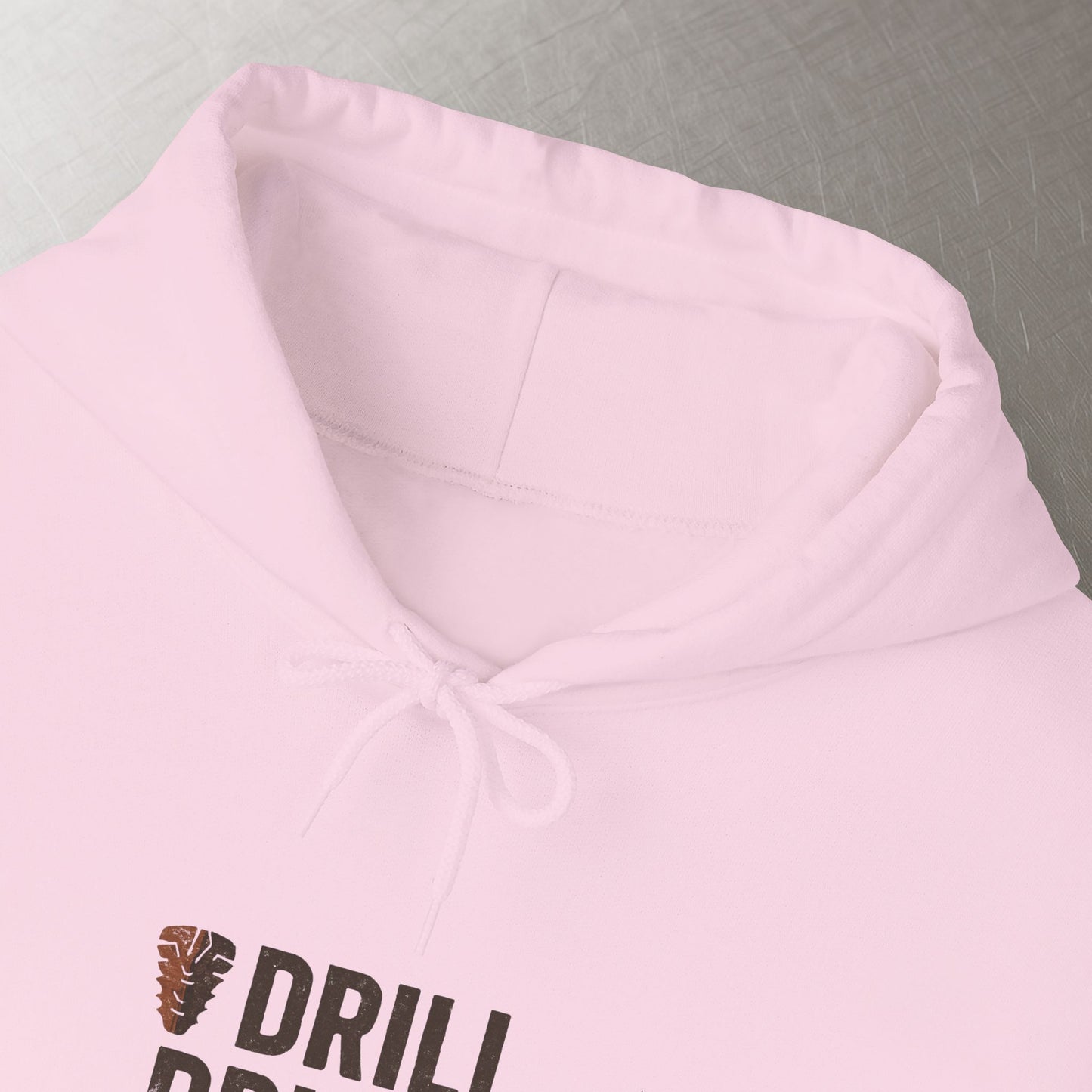'Drill. Drive. Dominate.' Hoodie, Motivational Sweater