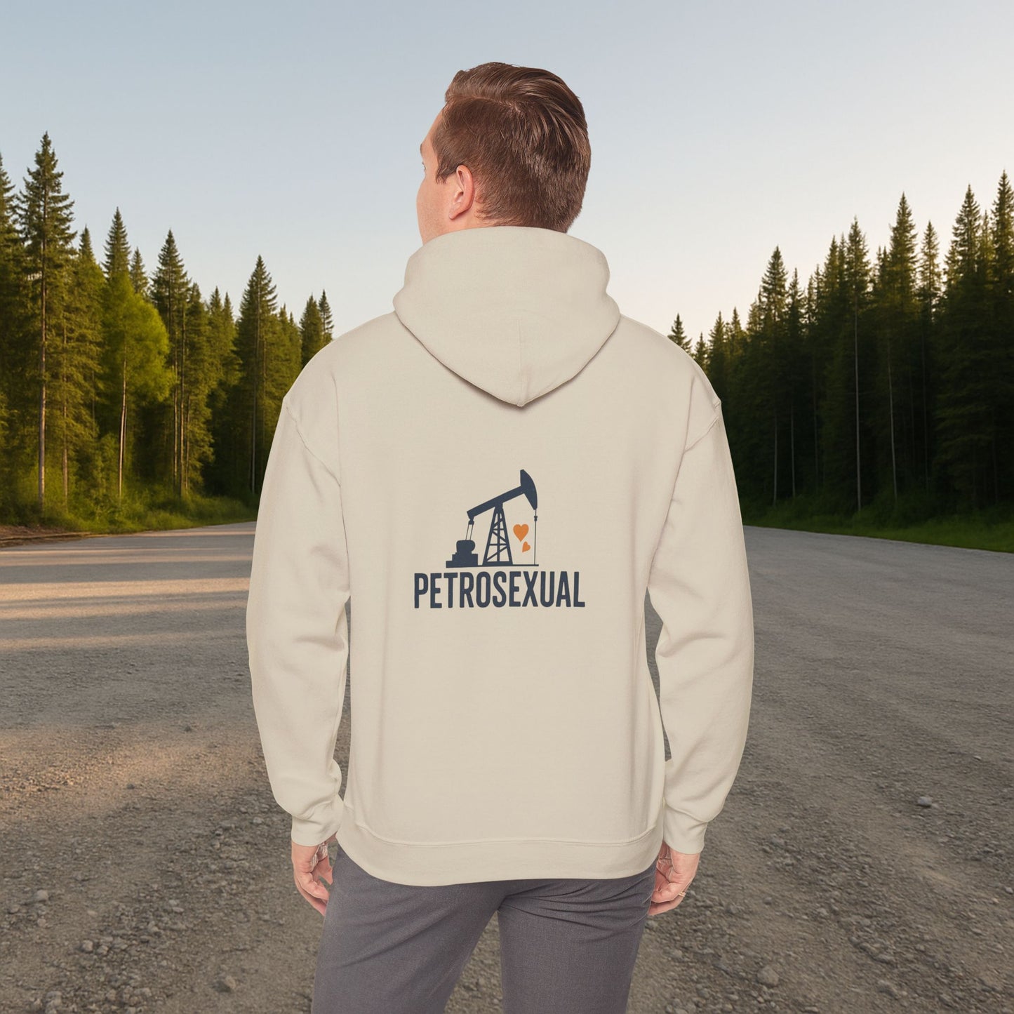 'Petrosexual' Men's Hoodie, Funny Sweater