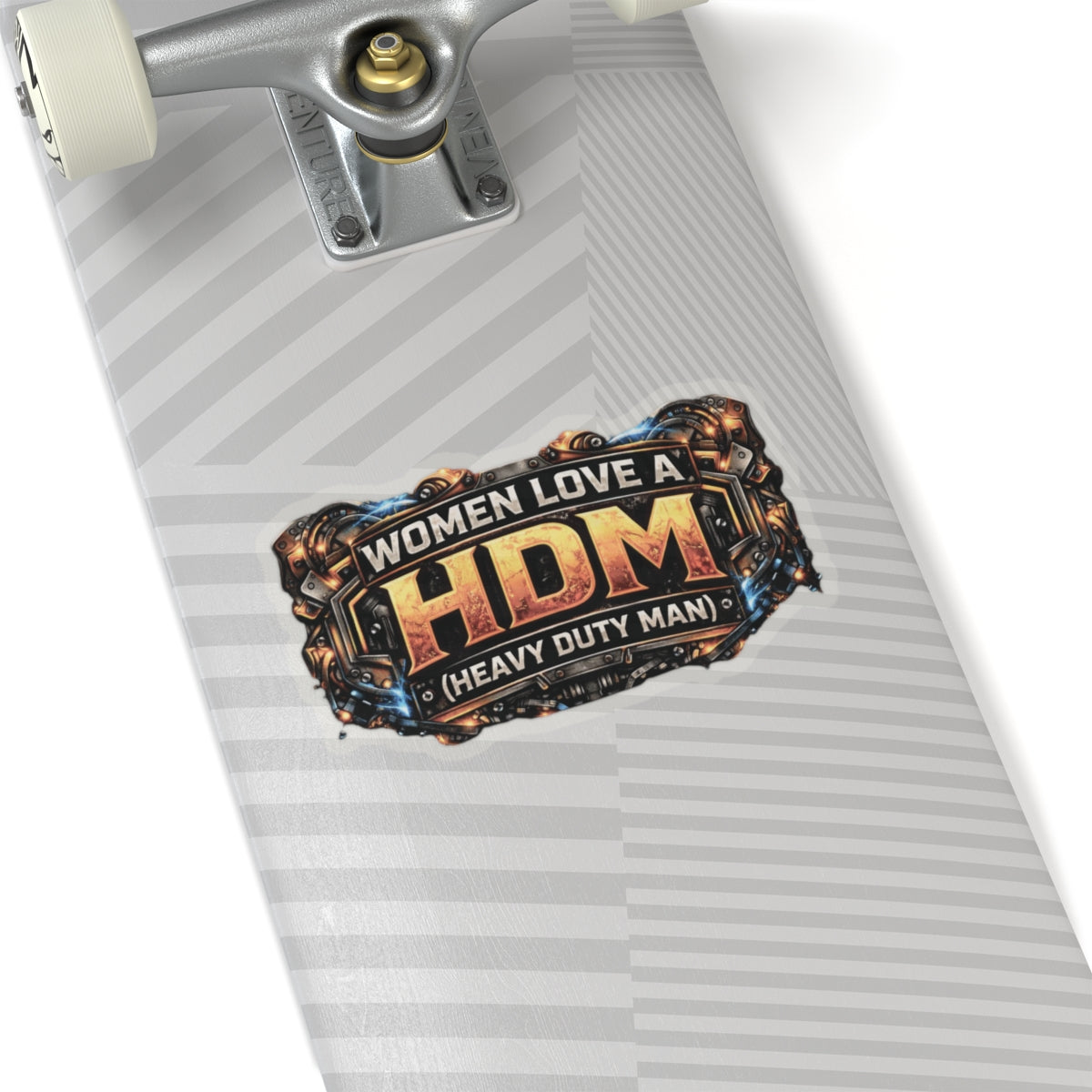 Women Love a HDM Sticker, Heavy Duty Mechanic Hardhat Stickers