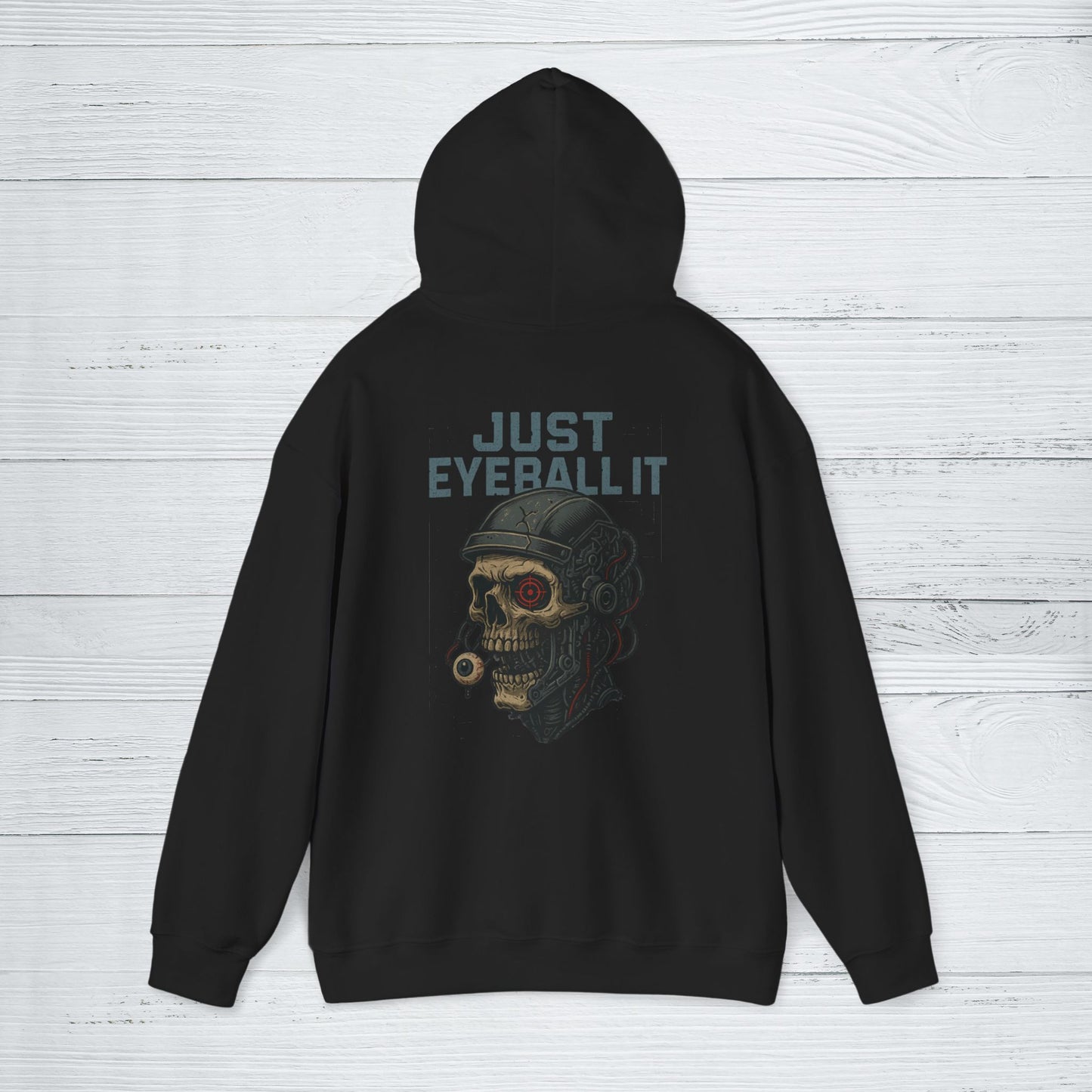 'Just Eyeball It' Hoodie, Funny Sweater