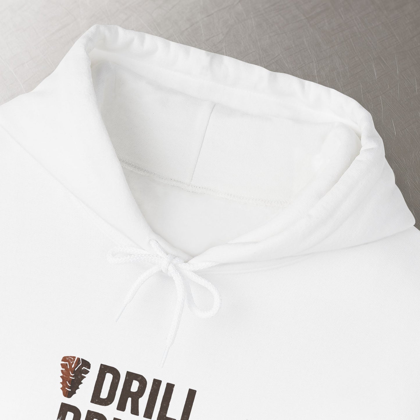 'Drill. Drive. Dominate.' Hoodie, Motivational Sweater