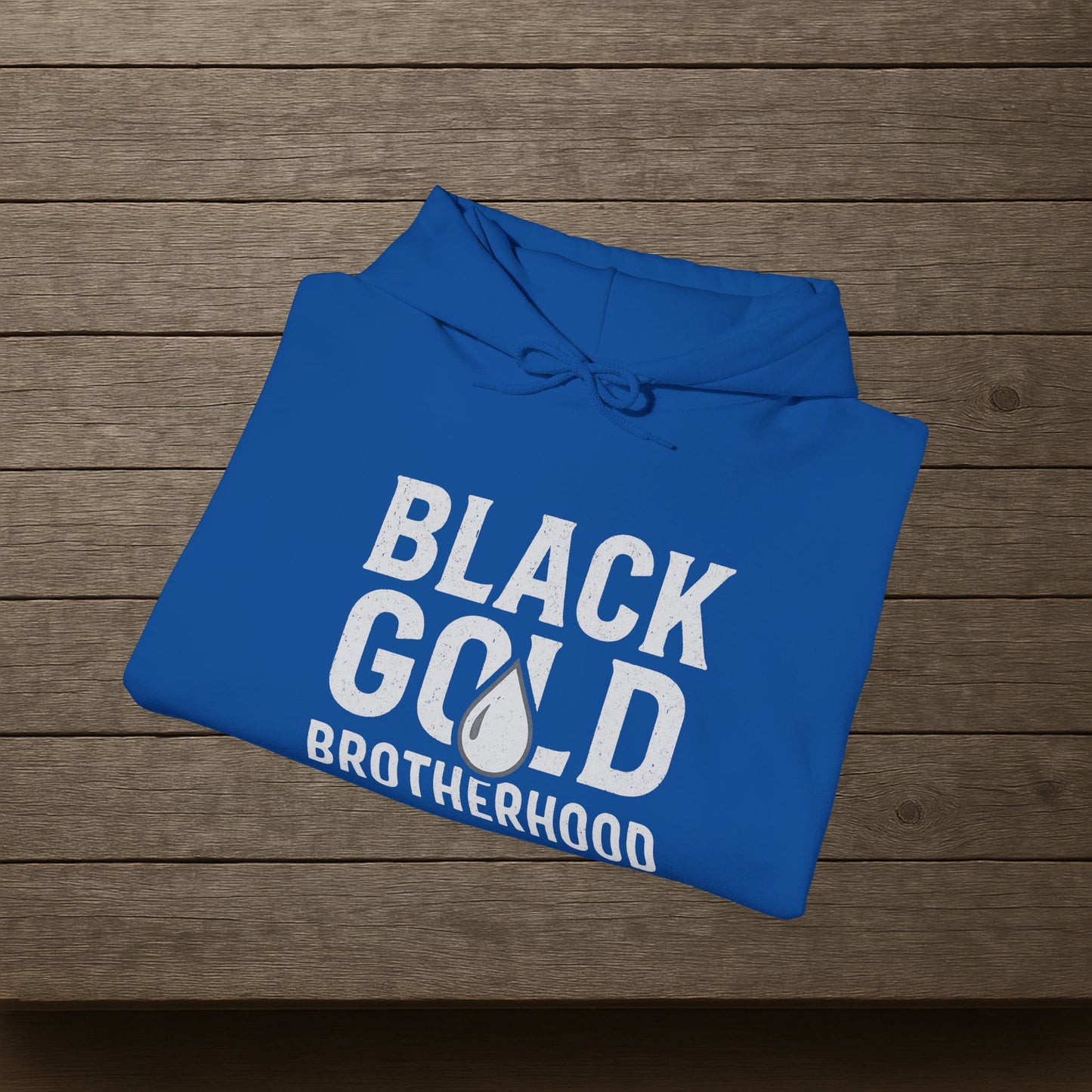 'Black Gold Brotherhood' Hoodie, Motivational Sweater