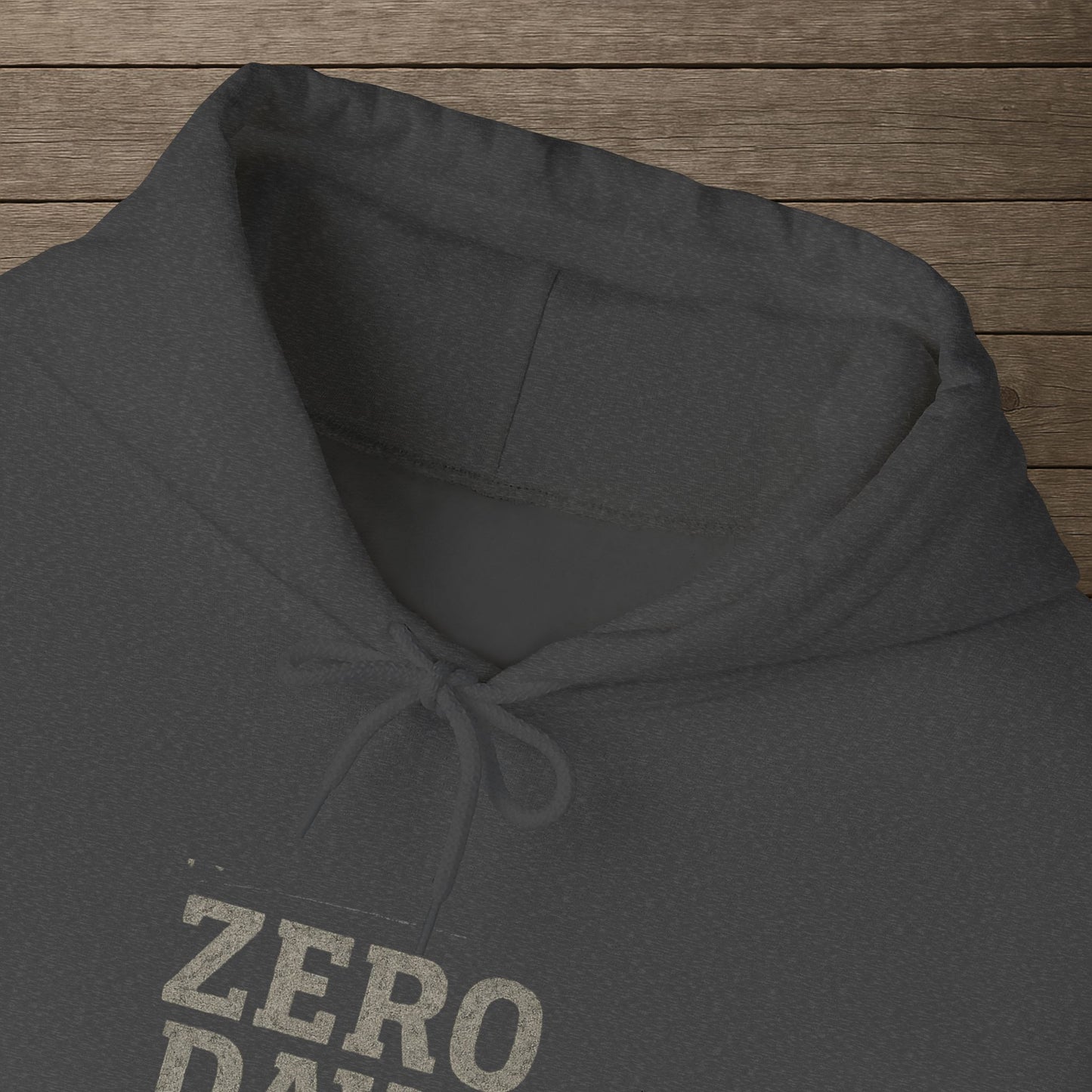 'Zero Days Without a Dumb Idea' Men's Hoodie, Funny Sweater