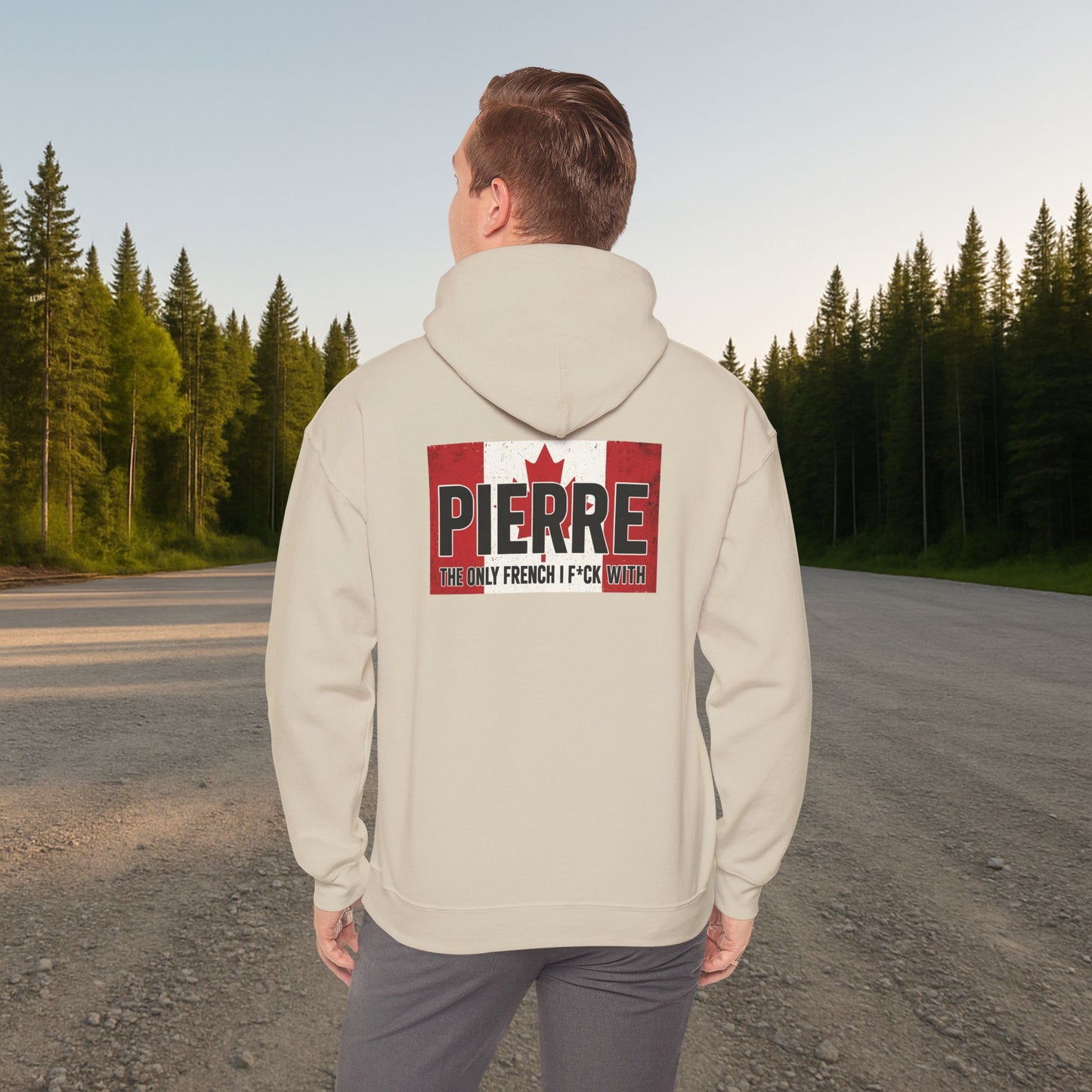 'Pierre: The Only French I F*ck With' Hoodie, Funny Political Motivational Sweater