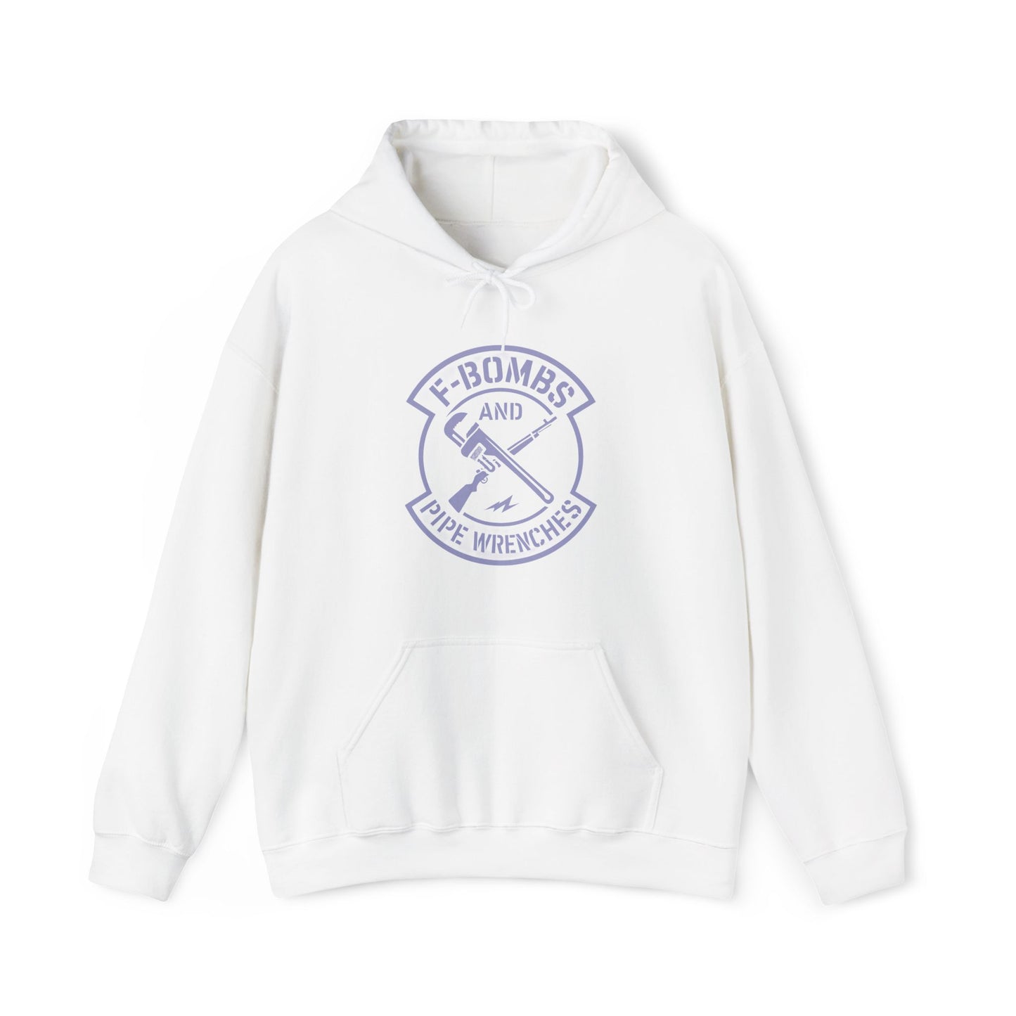 'F-Bombs and Pipe Wrenches' Hoodie, Motivational Sweater