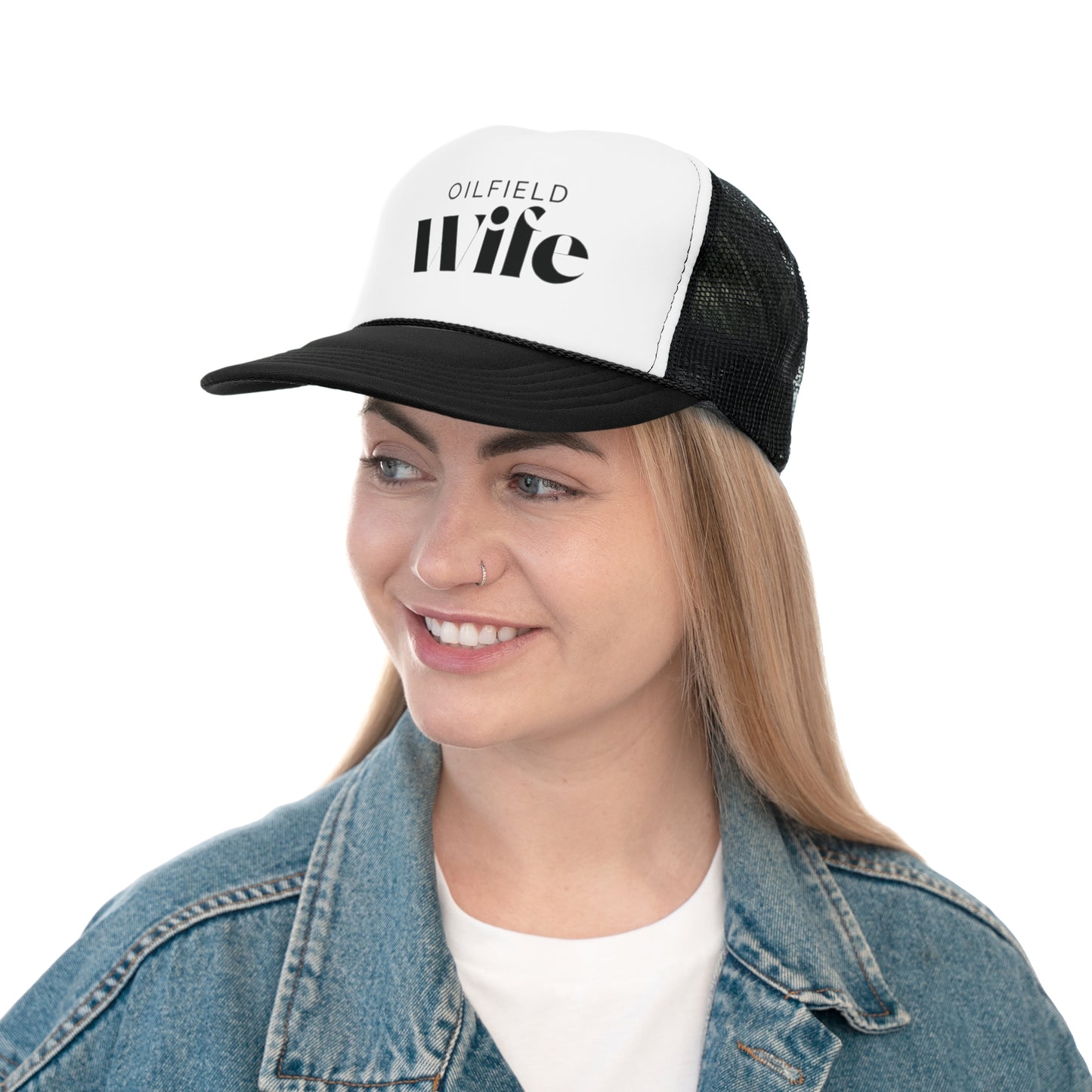 ‘Oilfield Wife’ Women’s Hat— Wife, Girlfriend, Spouse Gift