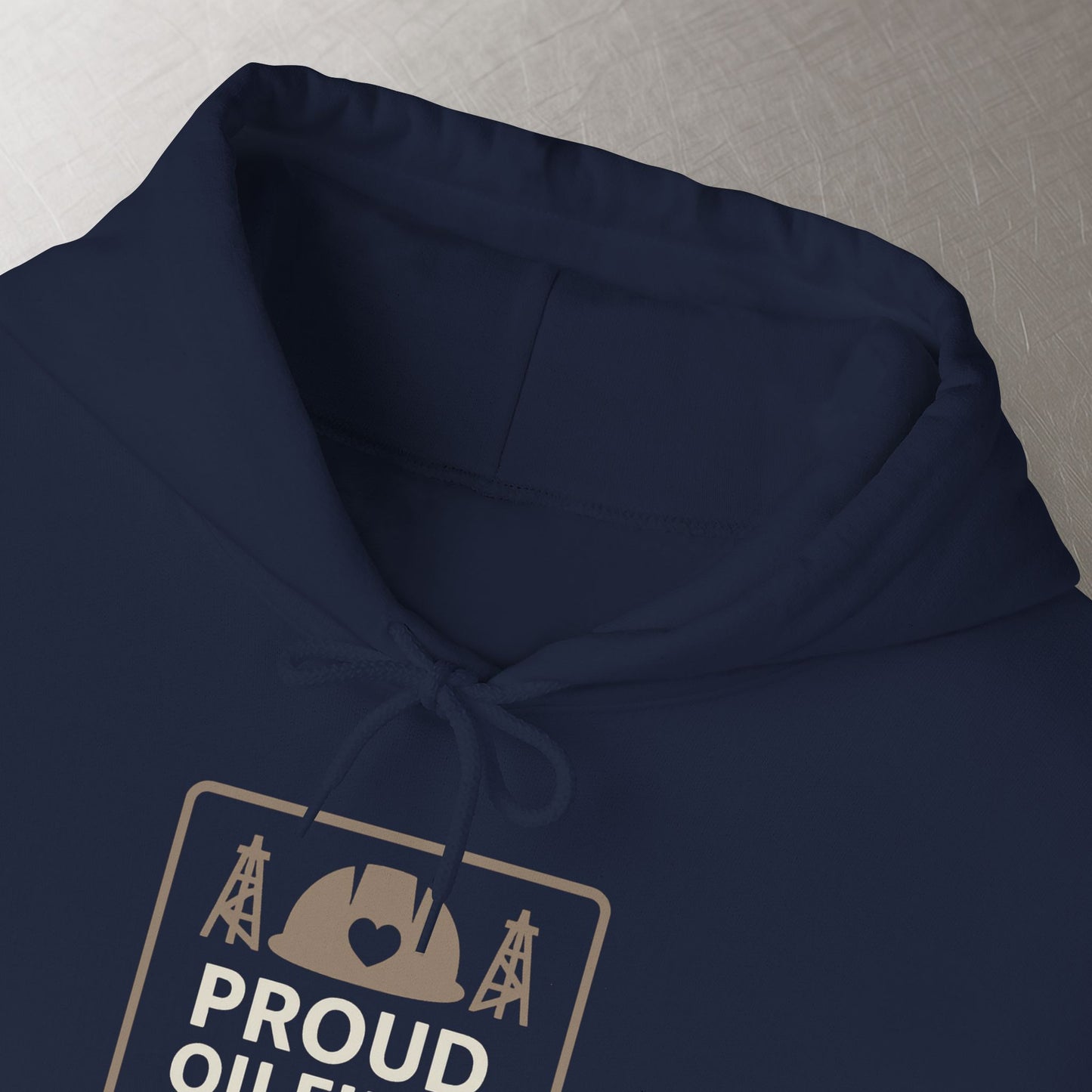 'Proud Oilfield Worker' Hoodie, Motivational Sweater