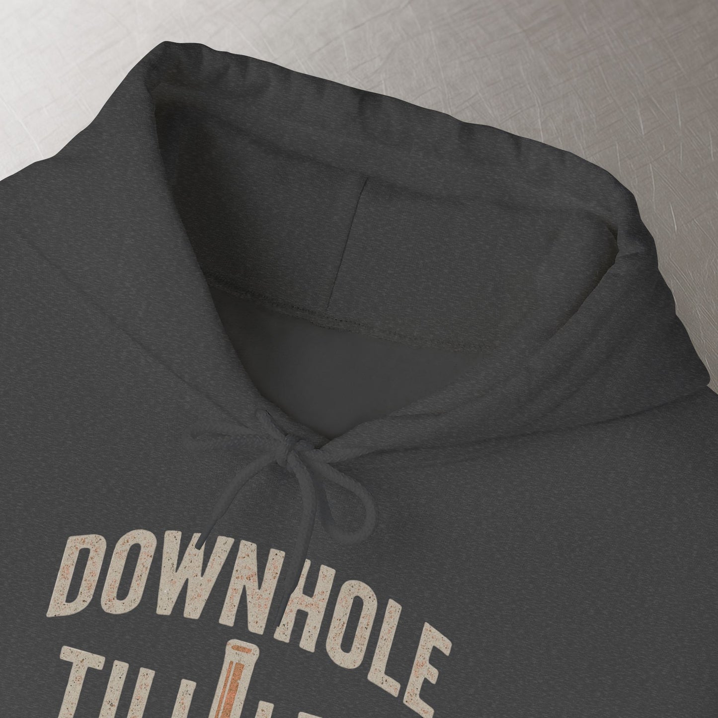 'Downhole Till I Die' Hoodie, Motivational Sweater