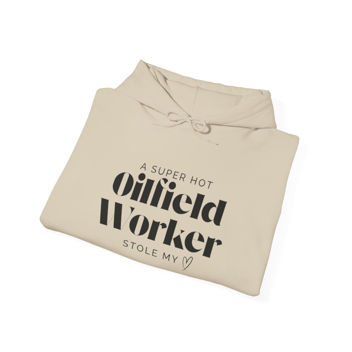 'Superhot Oilfield Worker Stole My Heart' Sweater - Funny Spouse, Wives, Girlfriends Sweater