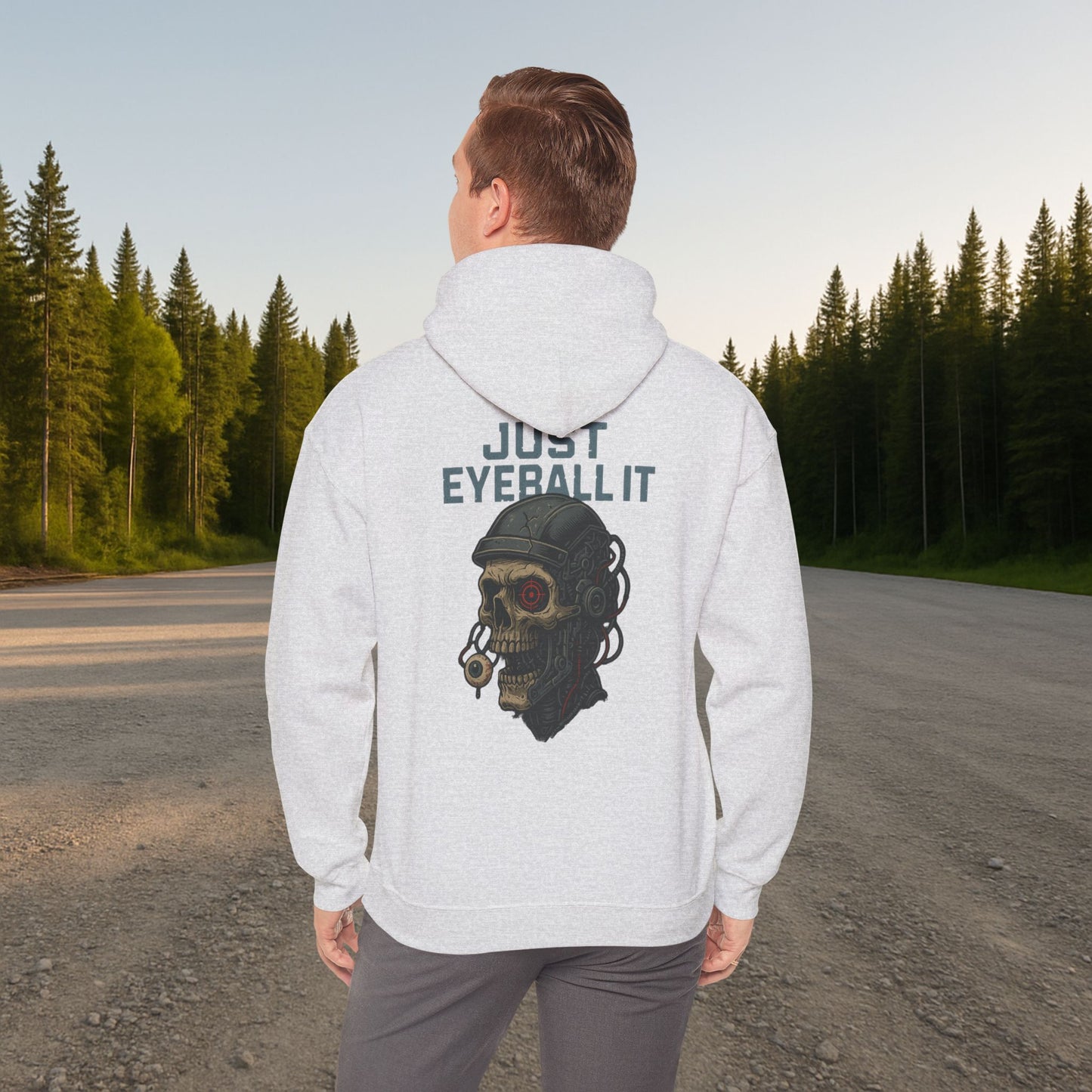'Just Eyeball It' Hoodie, Funny Sweater