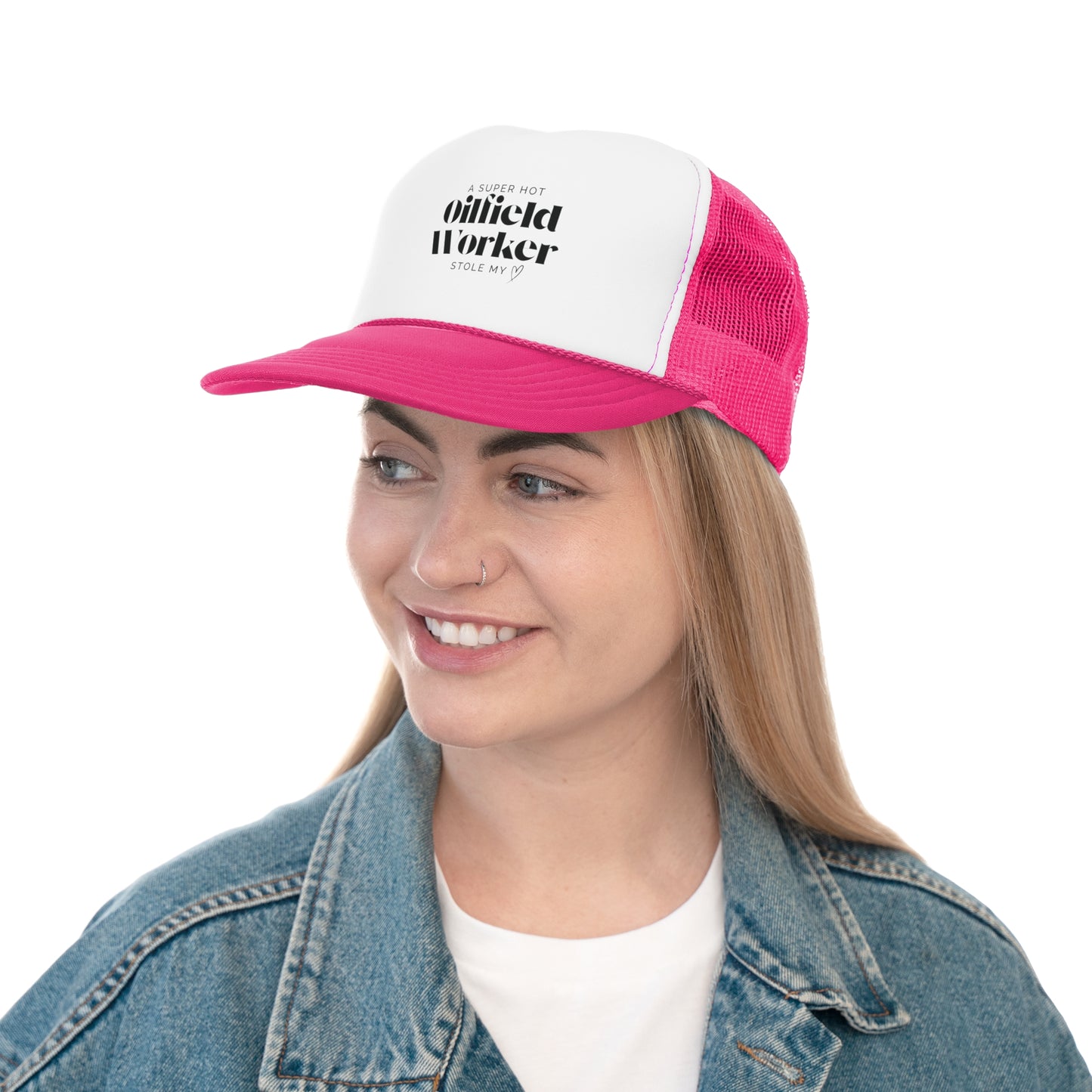 'Superhot Oilfield Worker Stole My Heart' Women’s Hat, Wife, Girlfriend, Spouse Gift