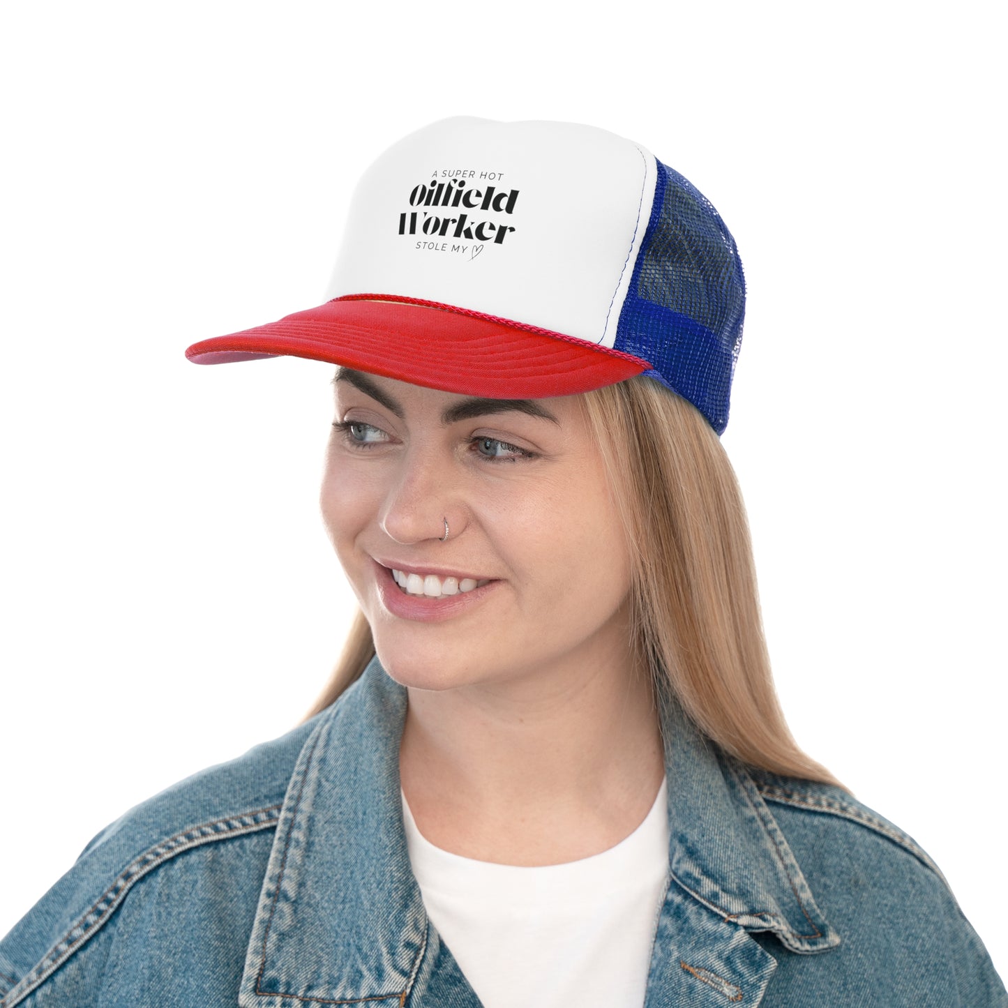 'Superhot Oilfield Worker Stole My Heart' Women’s Hat, Wife, Girlfriend, Spouse Gift