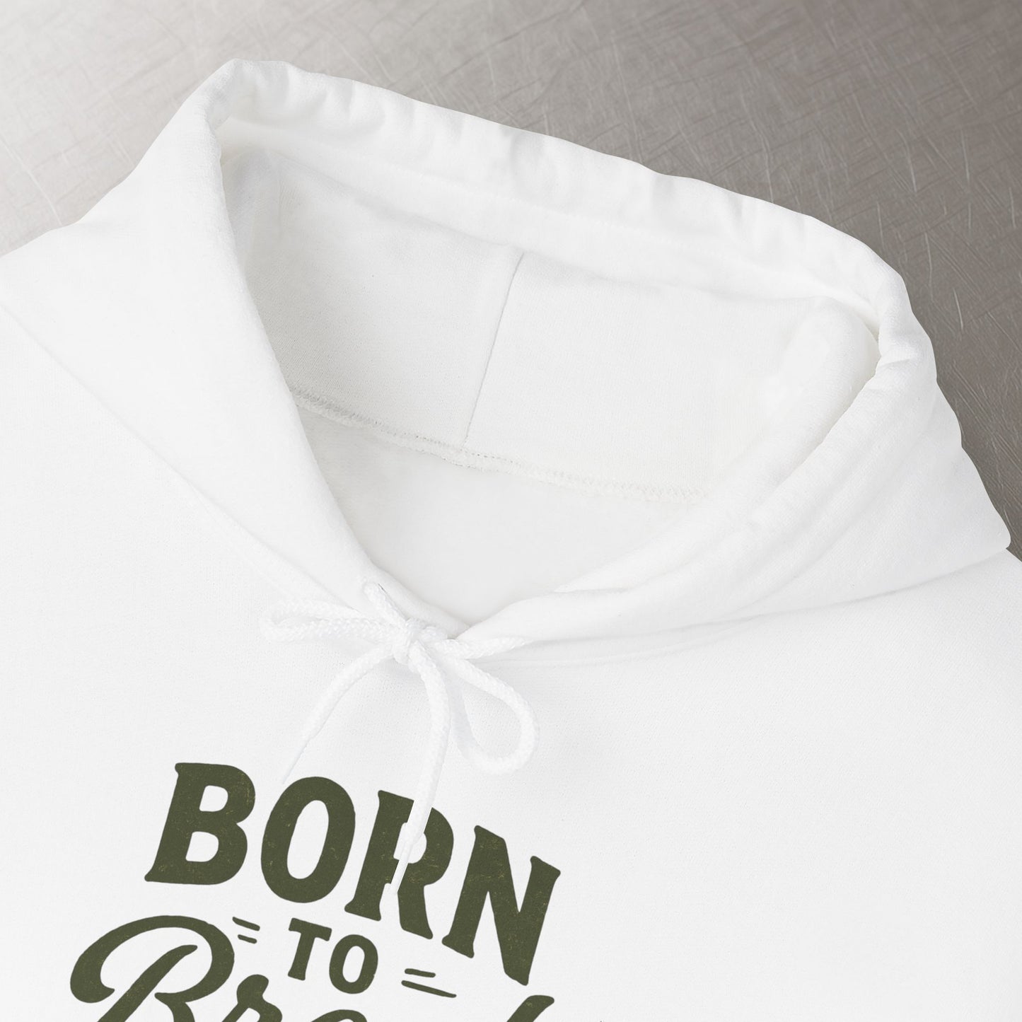 'Born to Break Ground' Hoodie, Motivational Sweater