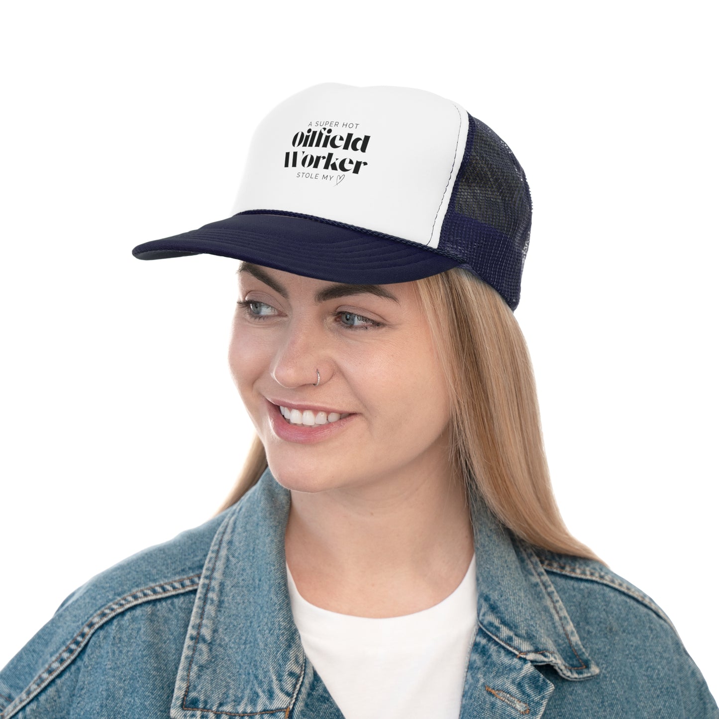 'Superhot Oilfield Worker Stole My Heart' Women’s Hat, Wife, Girlfriend, Spouse Gift