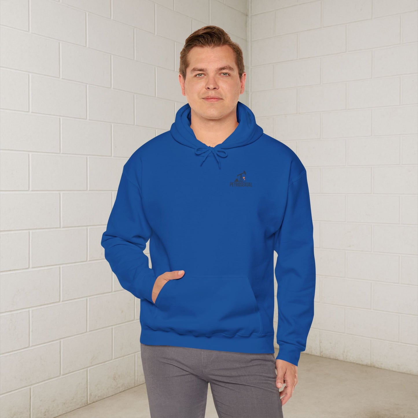 'Petrosexual' Men's Hoodie, Funny Sweater