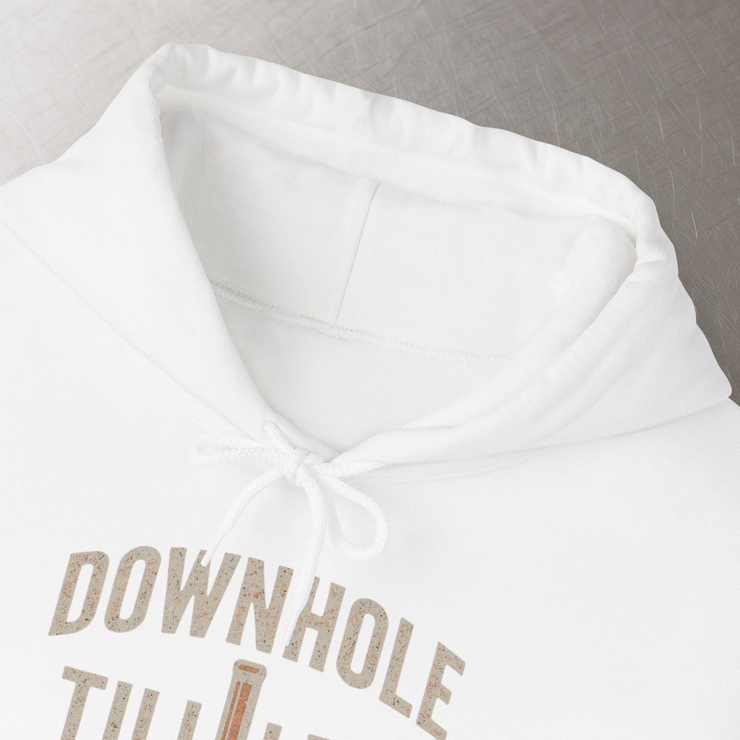 'Downhole Till I Die' Hoodie, Motivational Sweater