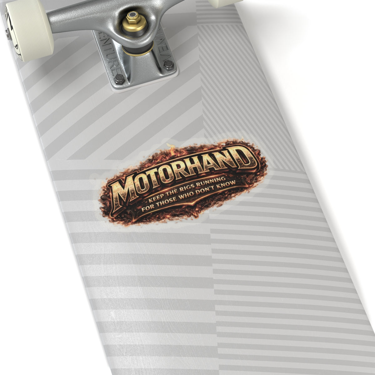 Motorhand Keep the Rigs Running For Those Who Don’t Know Sticker, Motorhand Hardhat Stickers