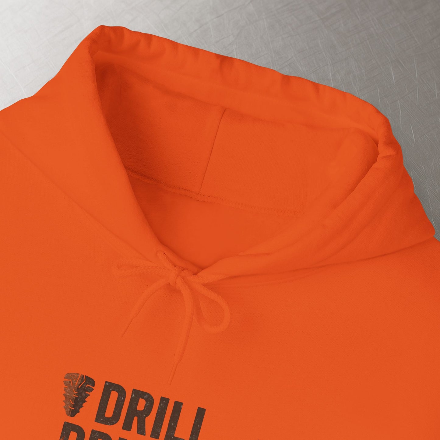 'Drill. Drive. Dominate.' Hoodie, Motivational Sweater