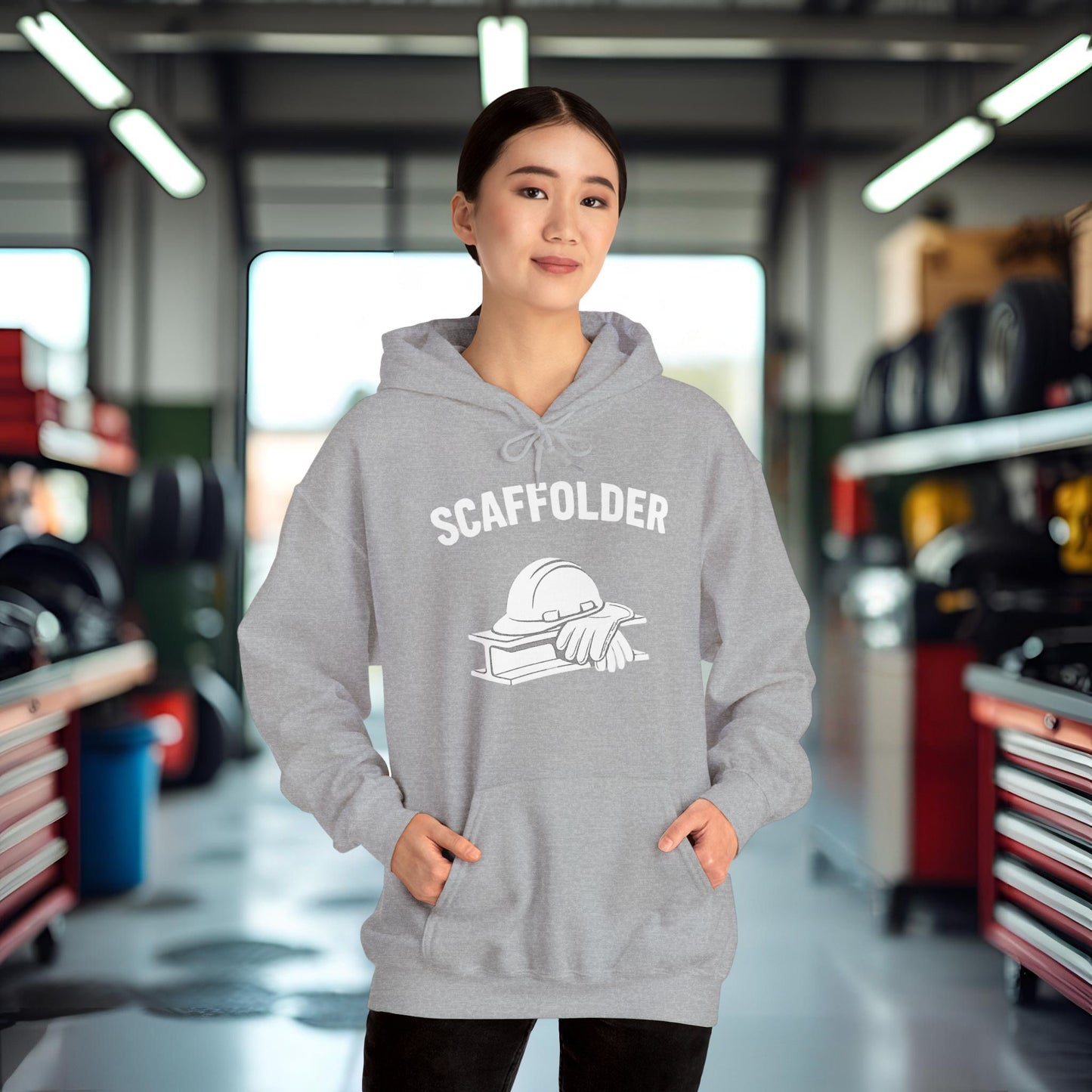 'Scaffolder' Hoodie, Scaffolder Sweater
