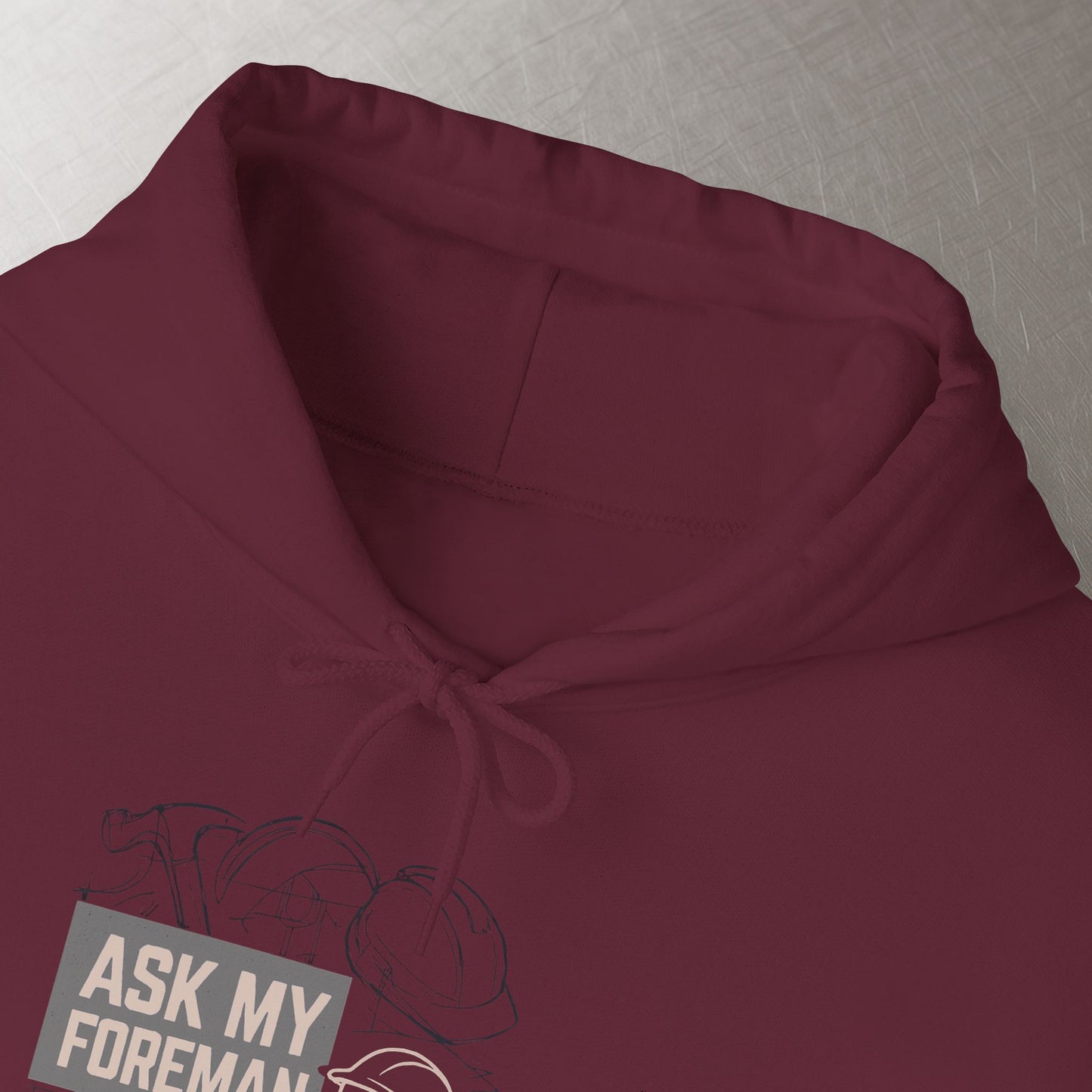 'Ask My Foreman, He Knows Everything' Hoodie, Funny Sweater