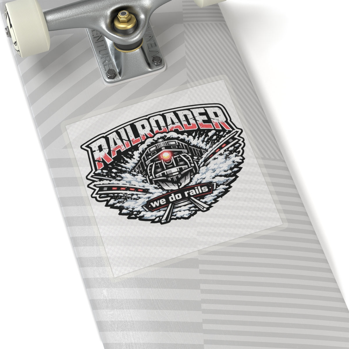 Railroader Sticker, We Do Rails Hardhat Sticker