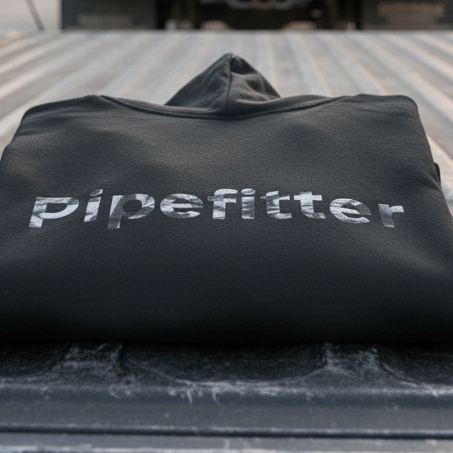 “Pipefitter” Sweater, Pipefitter Motivational Hoodie