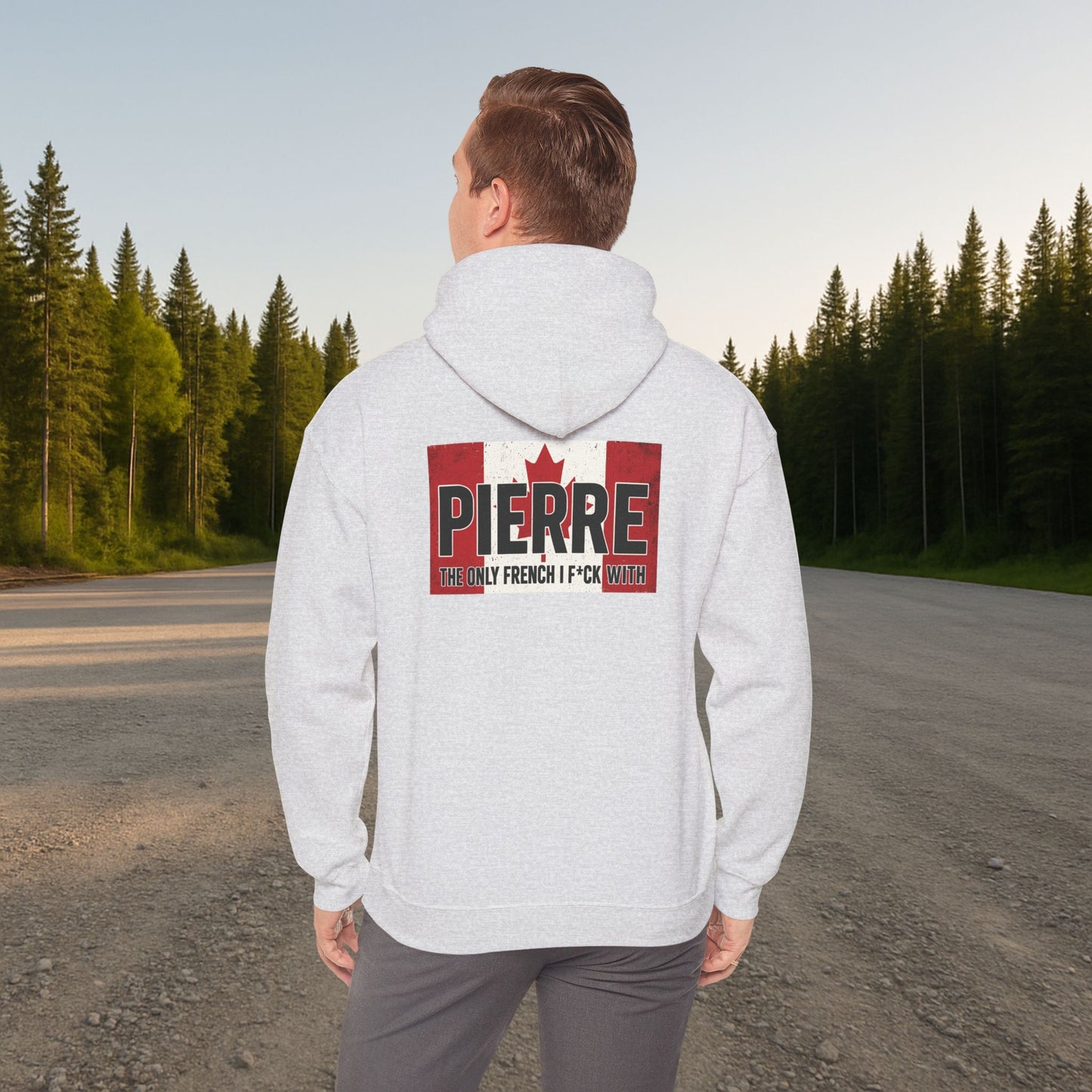 'Pierre: The Only French I F*ck With' Hoodie, Funny Political Motivational Sweater