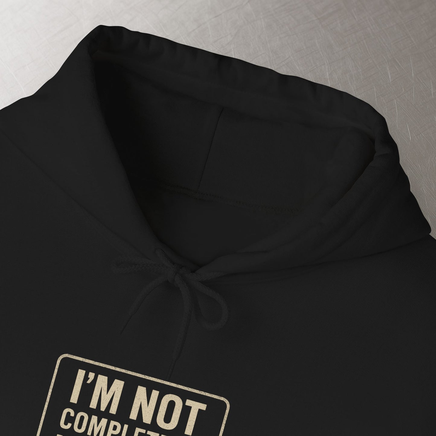 'I’m Not Completely Useless, I Can Be Used As a Bad Example' Hoodie, Funny Motivational Sweater