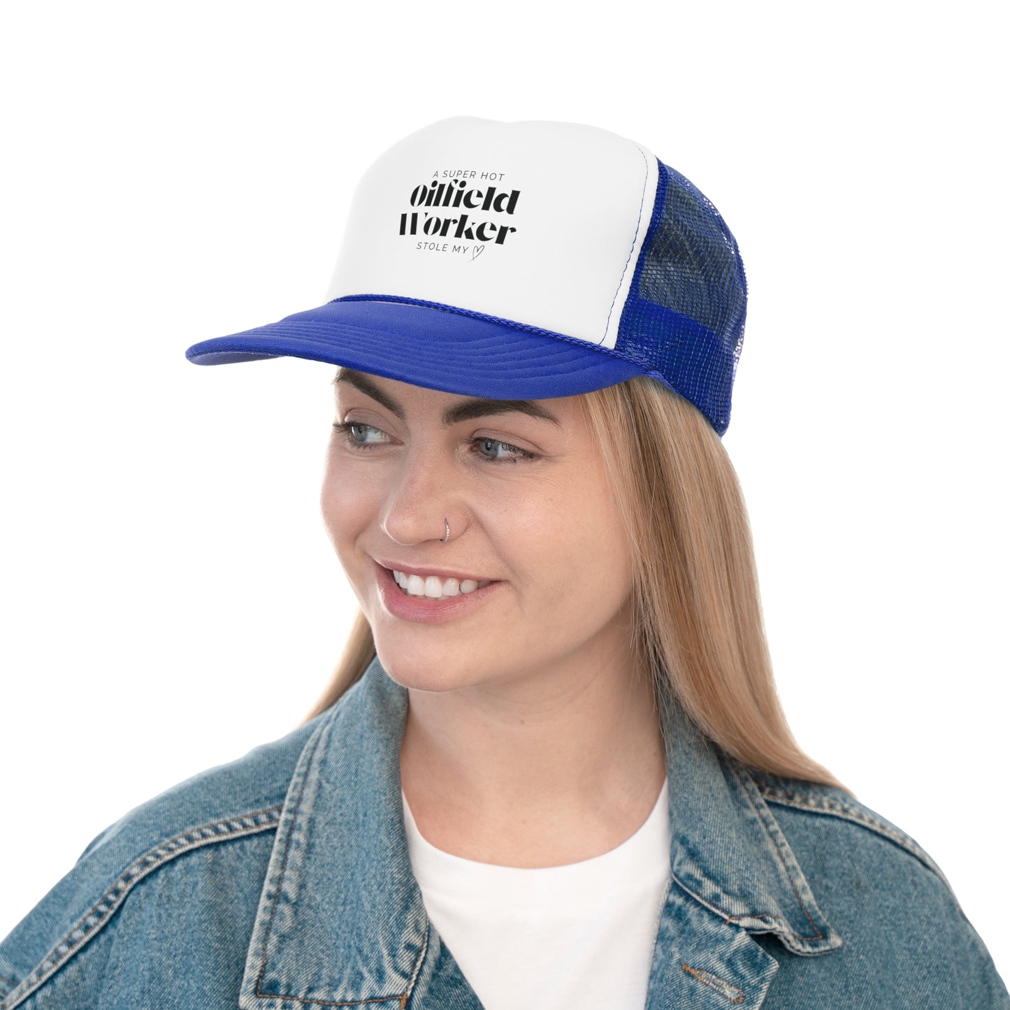 'Superhot Oilfield Worker Stole My Heart' Women’s Hat, Wife, Girlfriend, Spouse Gift