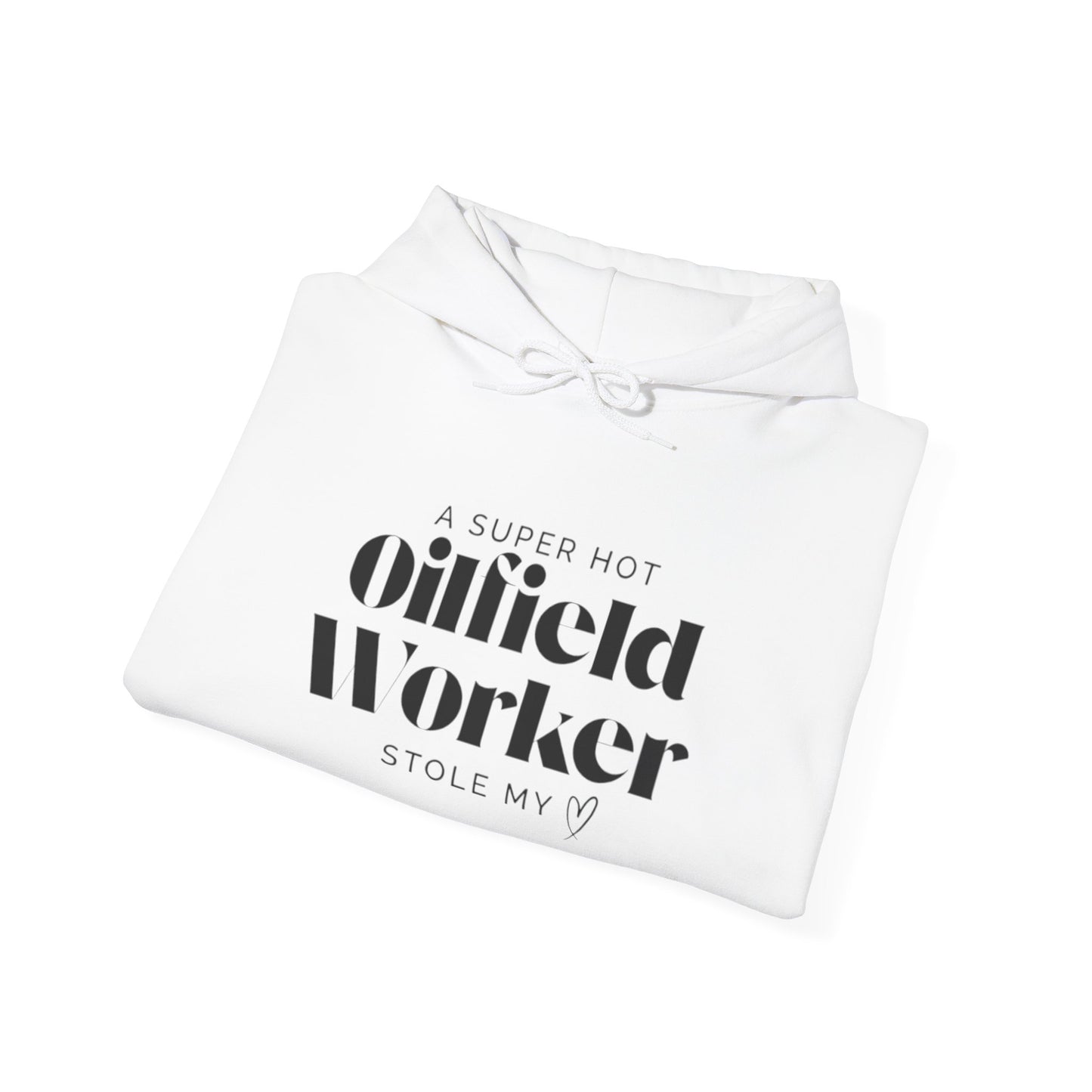 'Superhot Oilfield Worker Stole My Heart' Sweater - Funny Spouse, Wives, Girlfriends Sweater