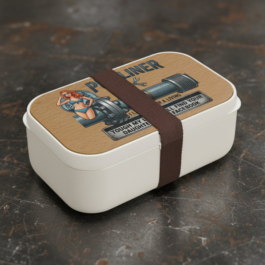 'I Lay Pipe For A Living' Lunch Box, Pipeliner Funny Food Storage