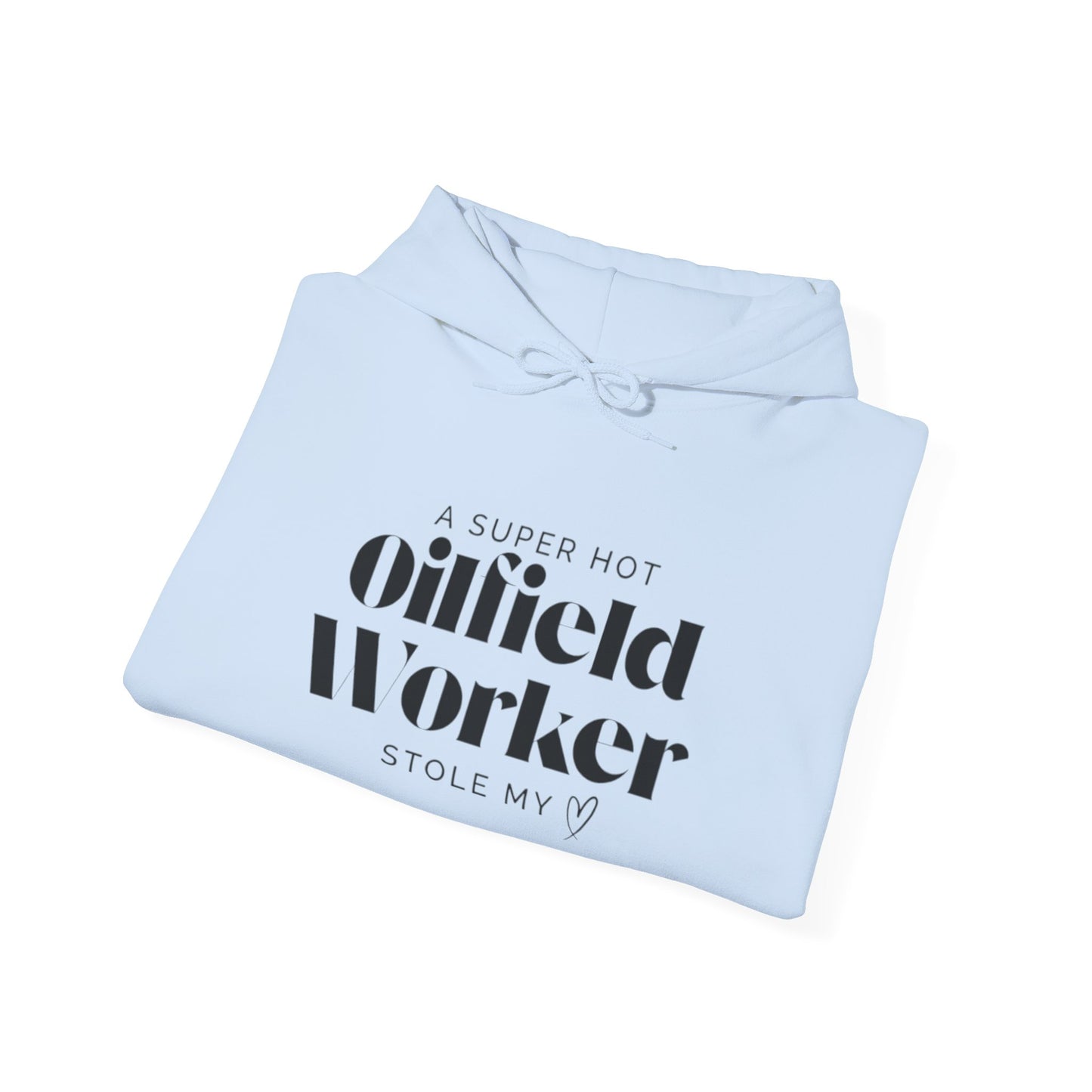 'Superhot Oilfield Worker Stole My Heart' Sweater - Funny Spouse, Wives, Girlfriends Sweater
