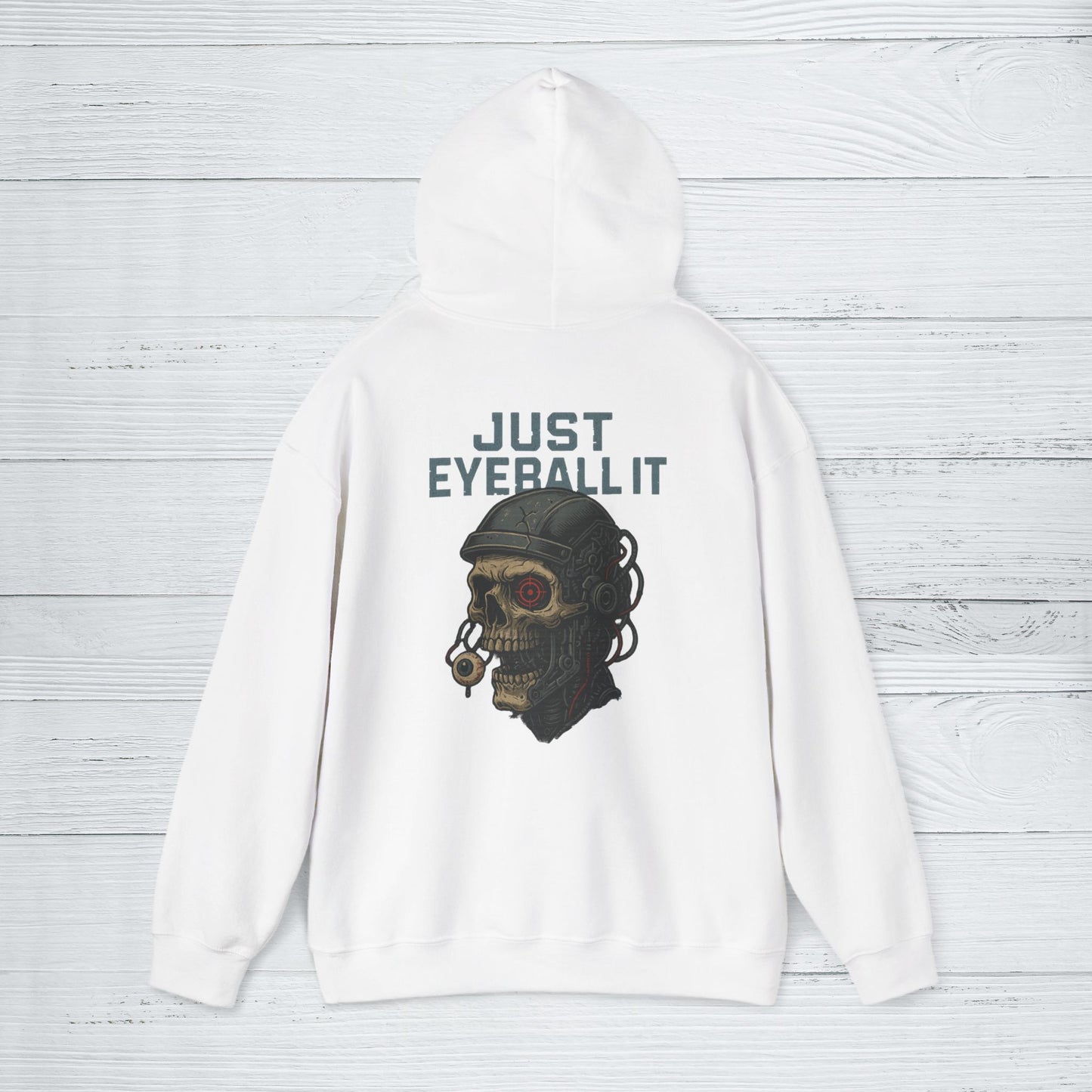 'Just Eyeball It' Hoodie, Funny Sweater