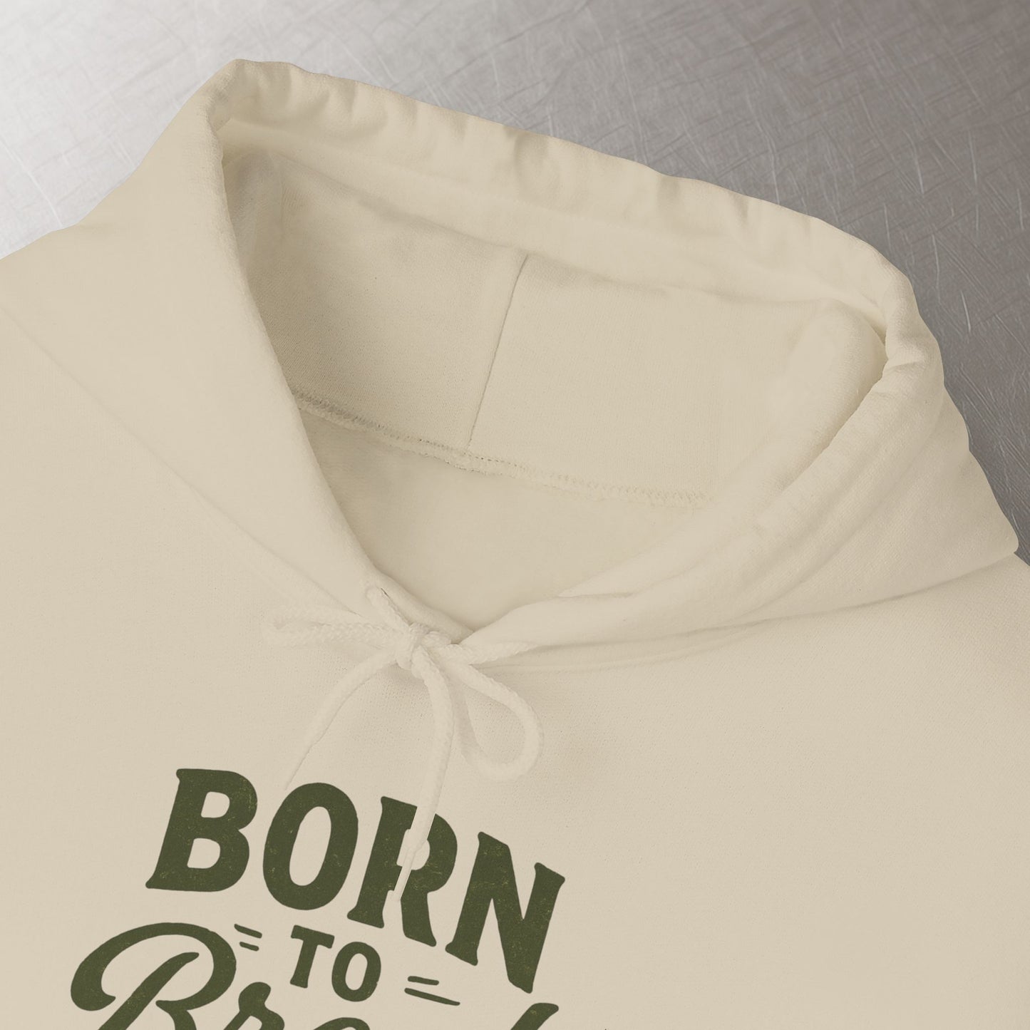 'Born to Break Ground' Hoodie, Motivational Sweater