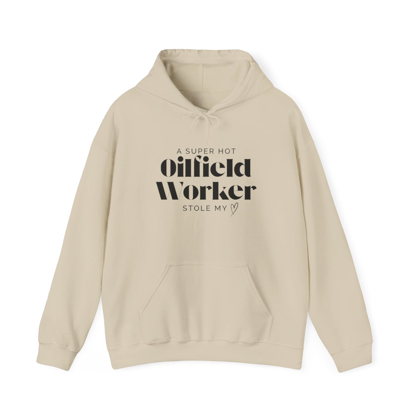 'Superhot Oilfield Worker Stole My Heart' Sweater - Funny Spouse, Wives, Girlfriends Sweater