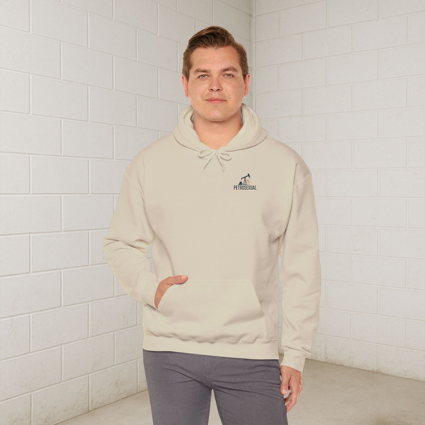 'Petrosexual' Men's Hoodie, Funny Sweater