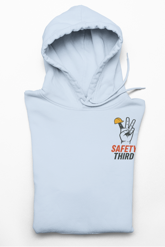 'Safety Third' Men's Hoodie, Funny Sweater