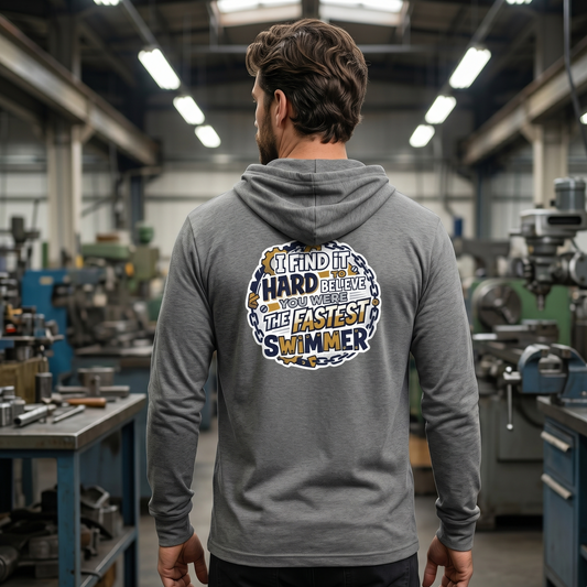 ‘Hard to Believe You Won’ Sweater, Slow Coworker Funny Hoodie