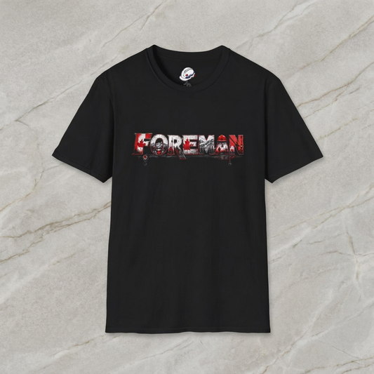 “Foreman” Canadian T-Shirt, Foreman Canada Pride Short Sleeve