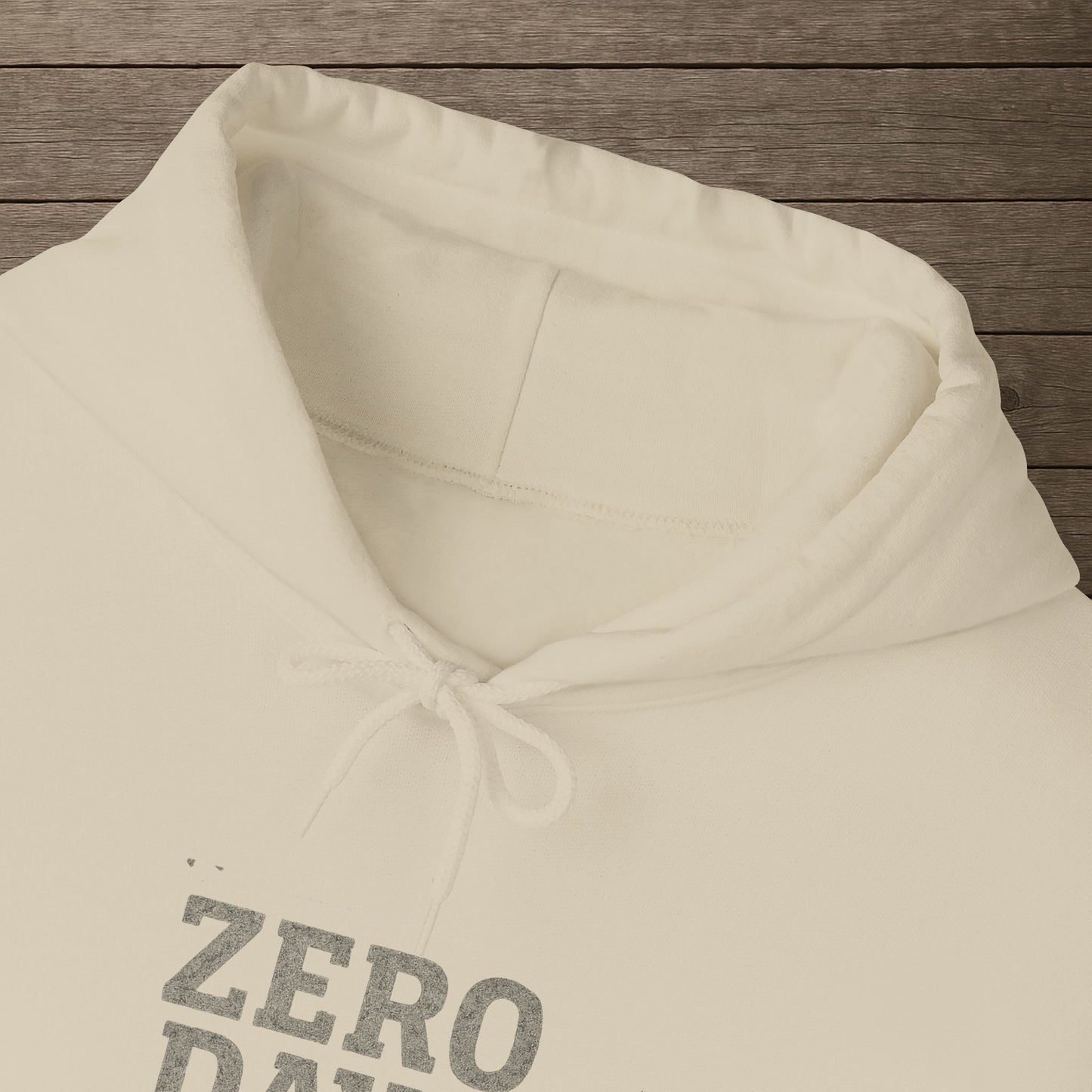 'Zero Days Without a Dumb Idea' Men's Hoodie, Funny Sweater