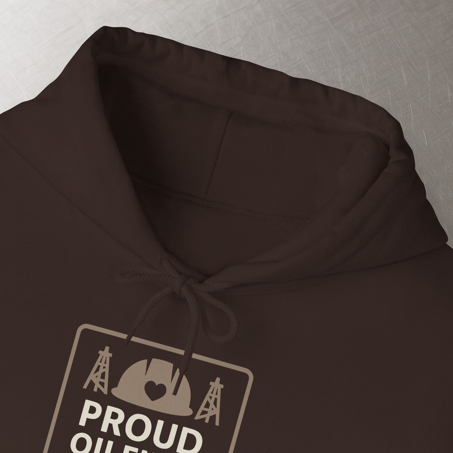 'Proud Oilfield Worker' Hoodie, Motivational Sweater