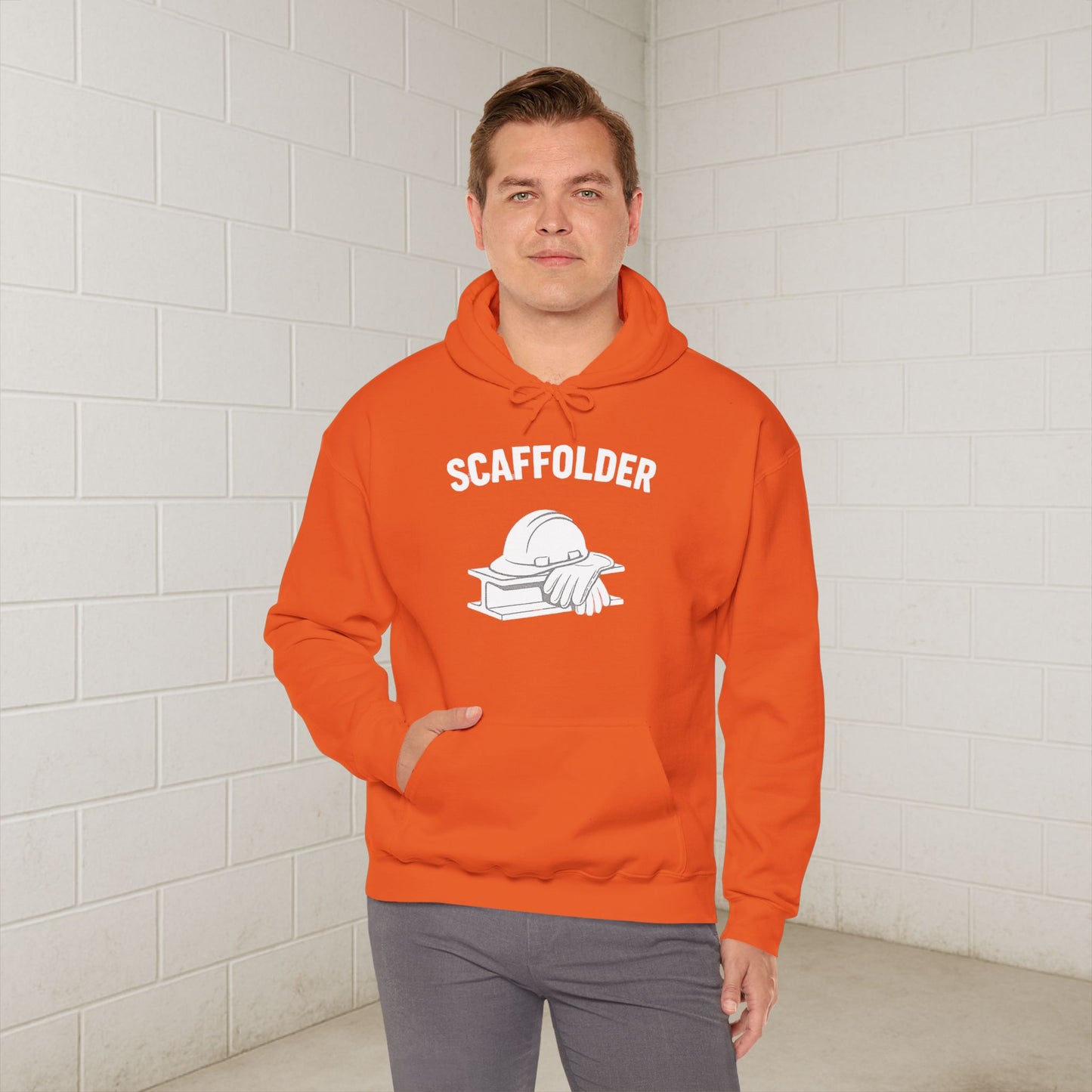'Scaffolder' Hoodie, Scaffolder Sweater