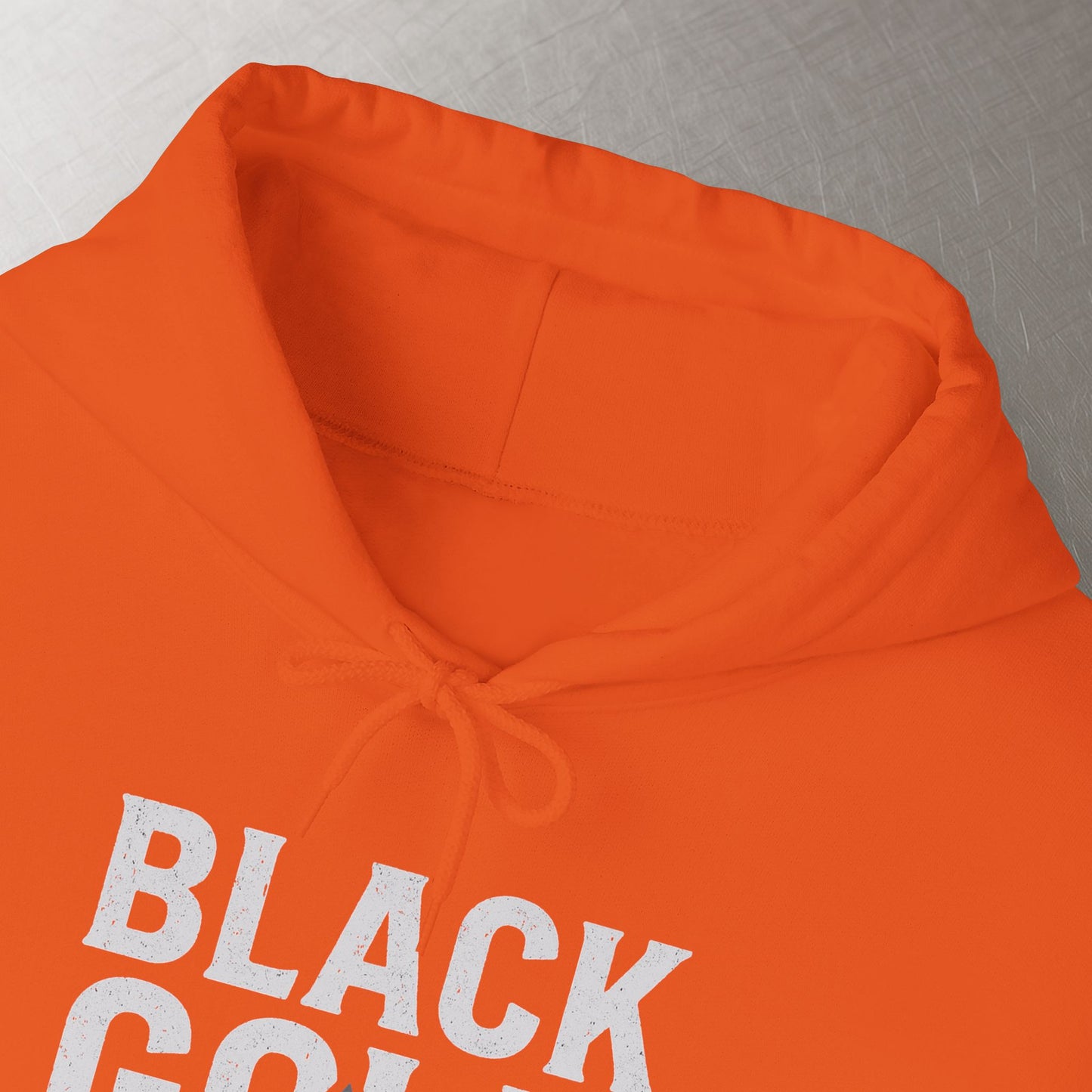 'Black Gold Brotherhood' Hoodie, Motivational Sweater