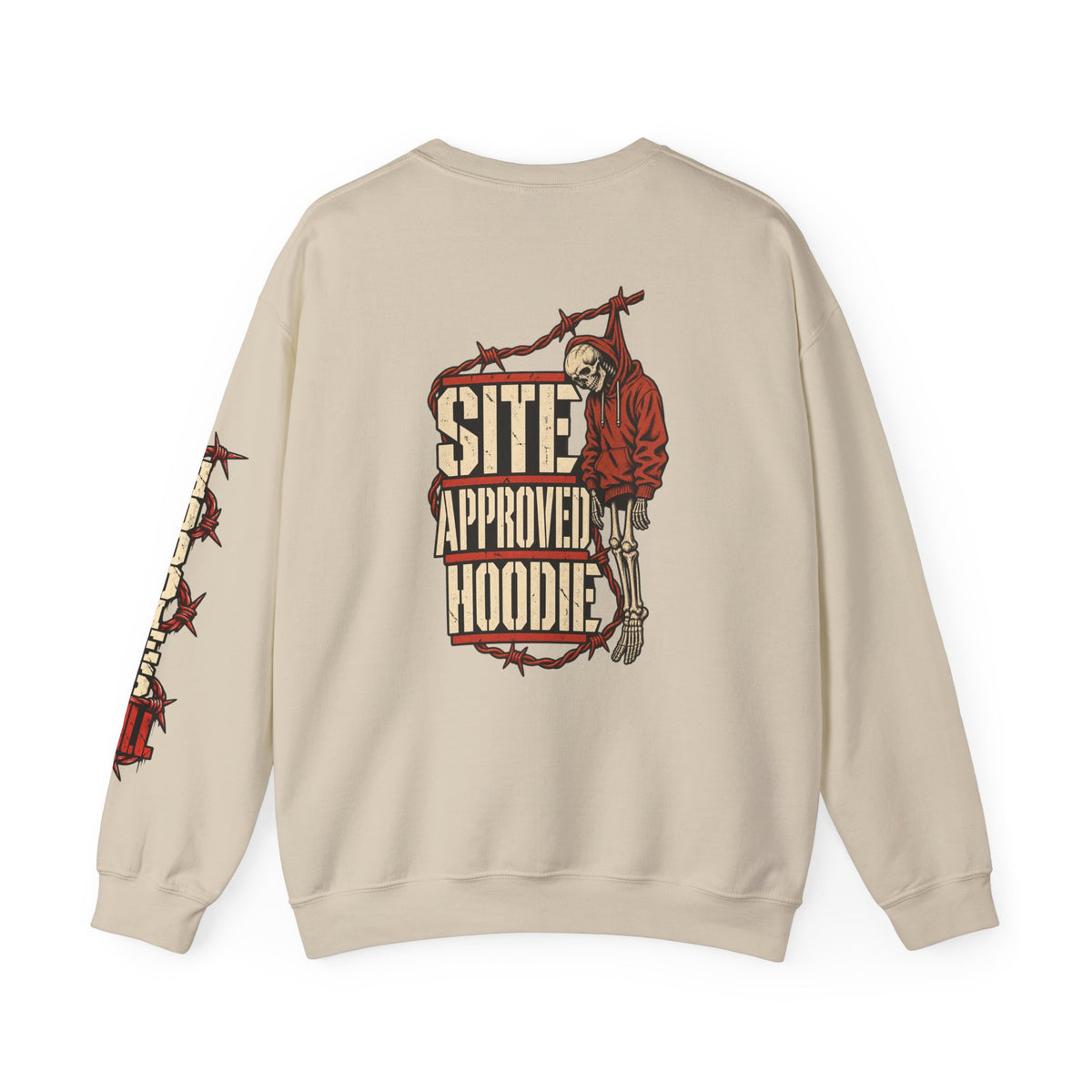Site Approved Hoodie, Skeleton Men's Trades Sweater