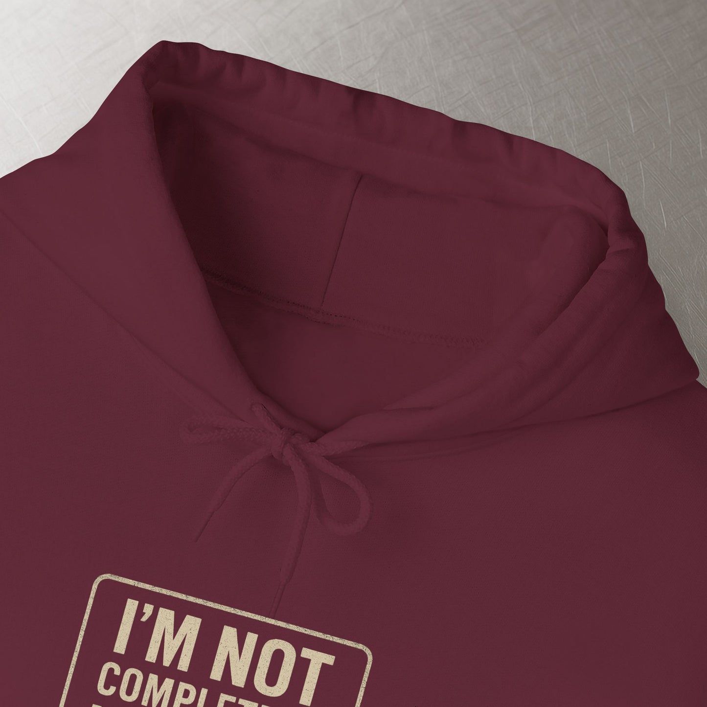 'I’m Not Completely Useless, I Can Be Used As a Bad Example' Hoodie, Funny Motivational Sweater