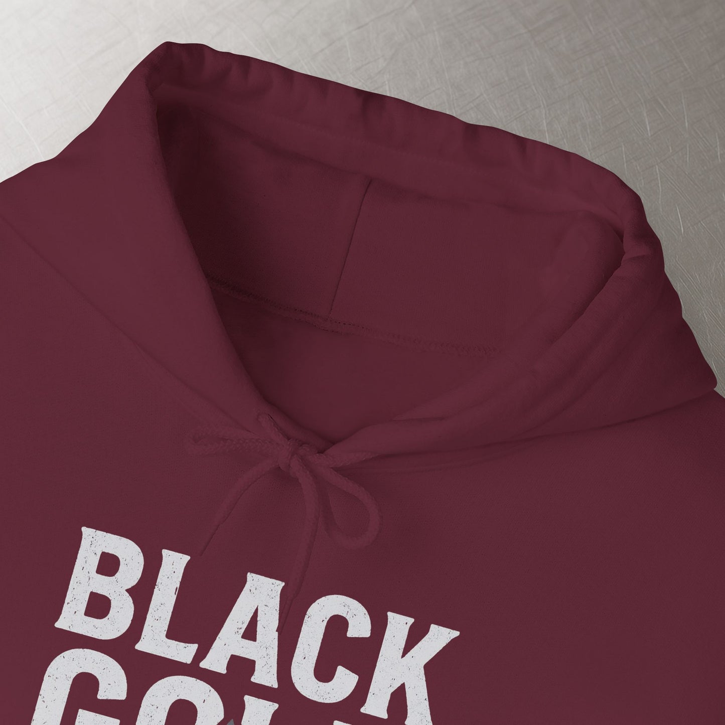'Black Gold Brotherhood' Hoodie, Motivational Sweater