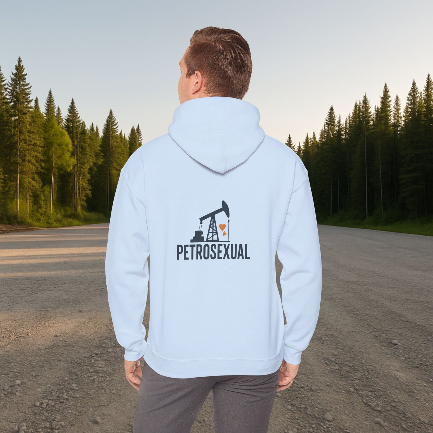 'Petrosexual' Men's Hoodie, Funny Sweater