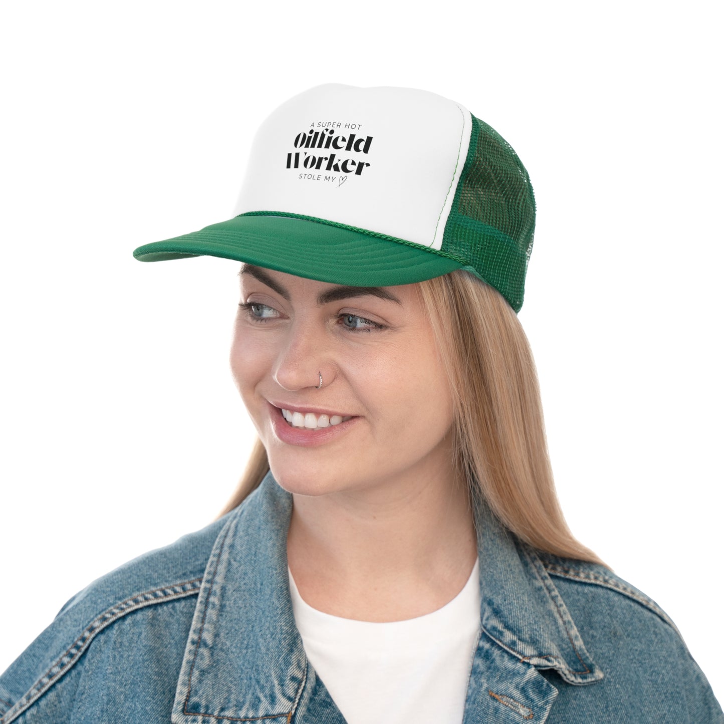 'Superhot Oilfield Worker Stole My Heart' Women’s Hat, Wife, Girlfriend, Spouse Gift